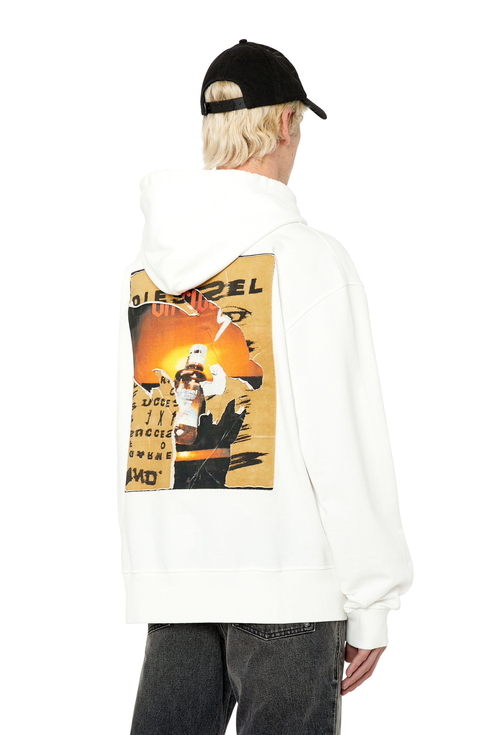 Diesel - S-MACS-HOOD-POFF, White - Image 3