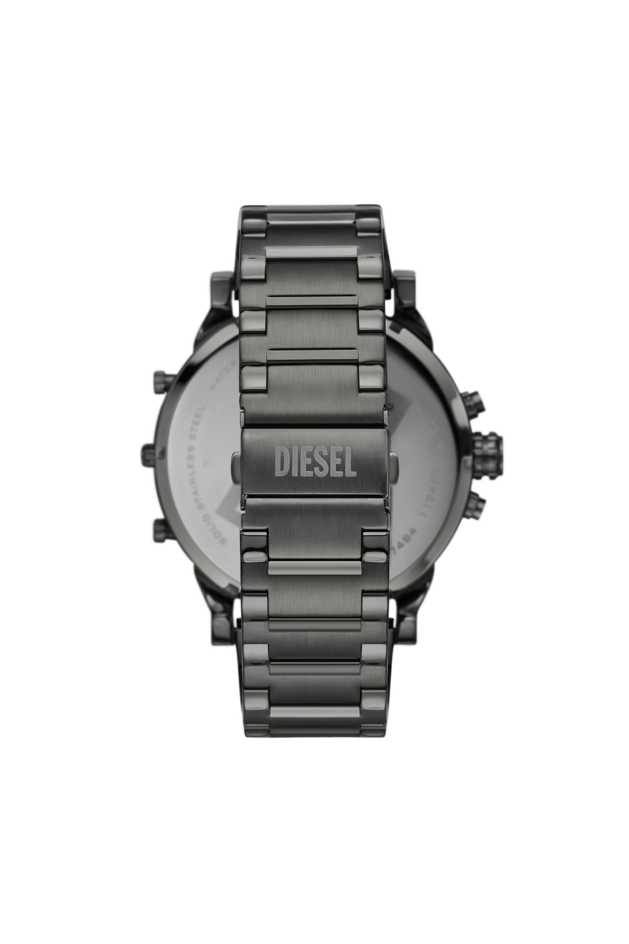 Diesel - DZ7484, Male's Mr. Daddy Two-Tone Stainless Steel Watch in Dark Grey - 2