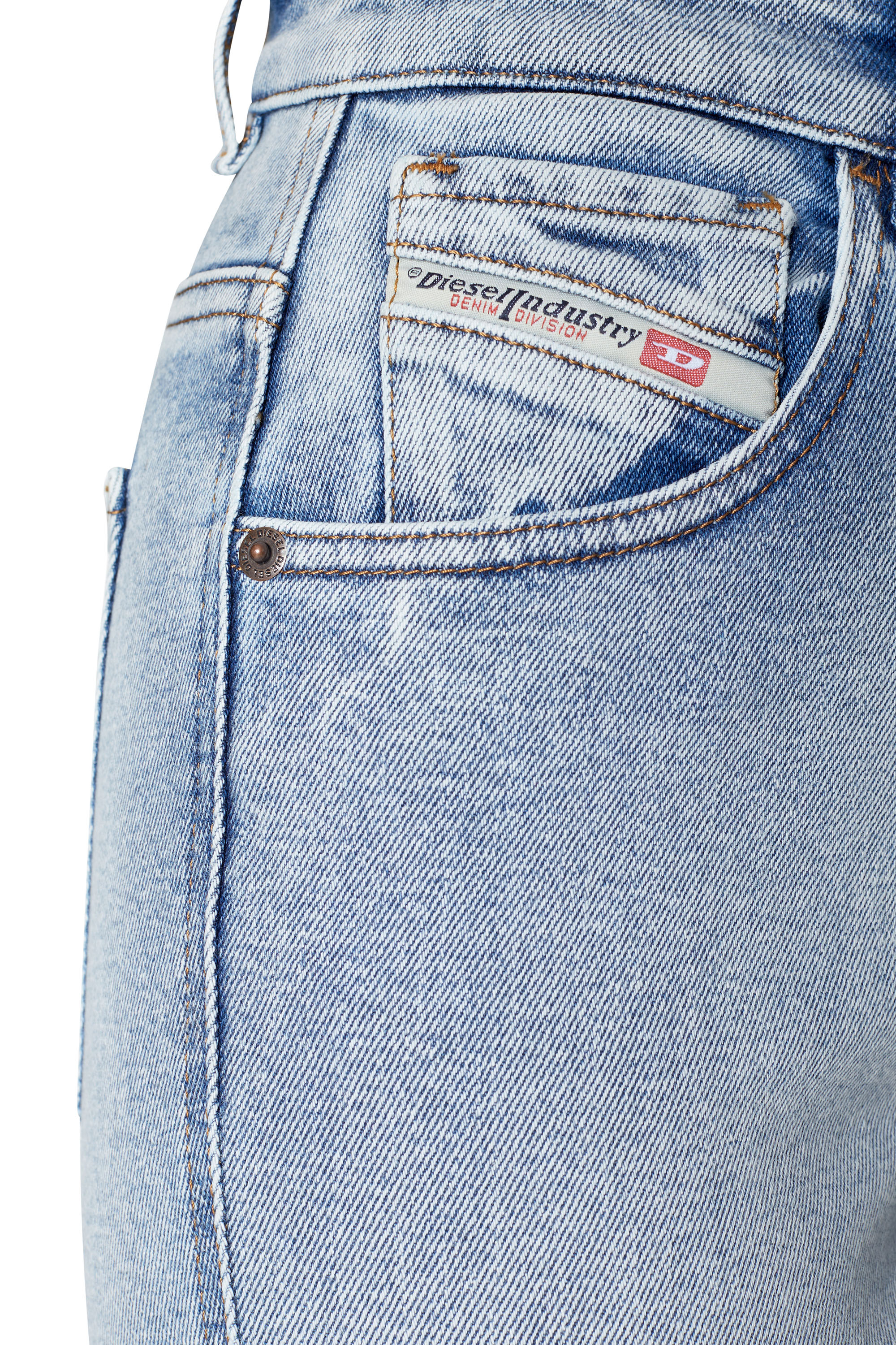 Diesel - 1994 09C07 Straight Jeans, Bleu Clair - Image 3