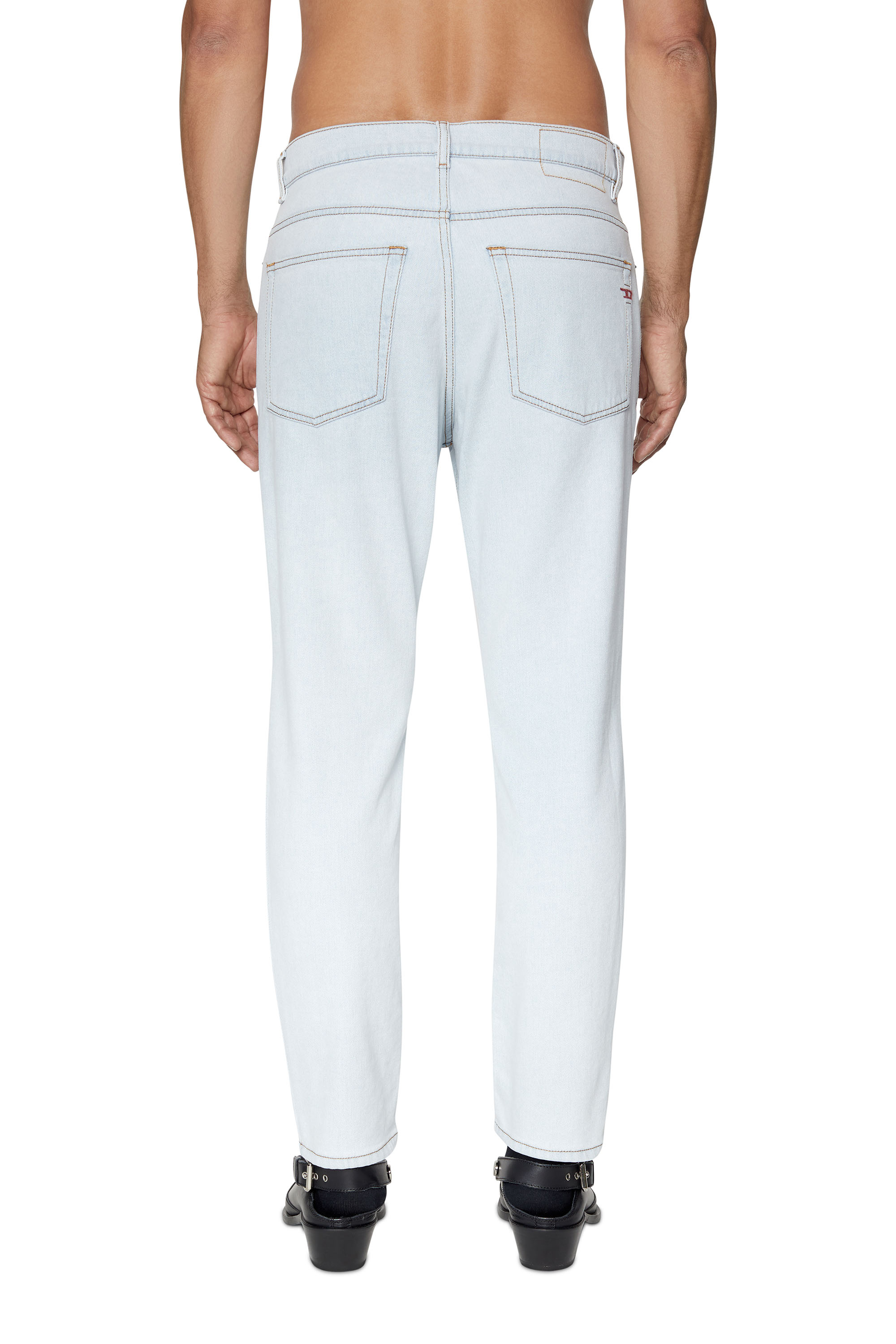 Diesel - 2005 D-Fining 09C06 Tapered Jeans, Bleu Clair - Image 2