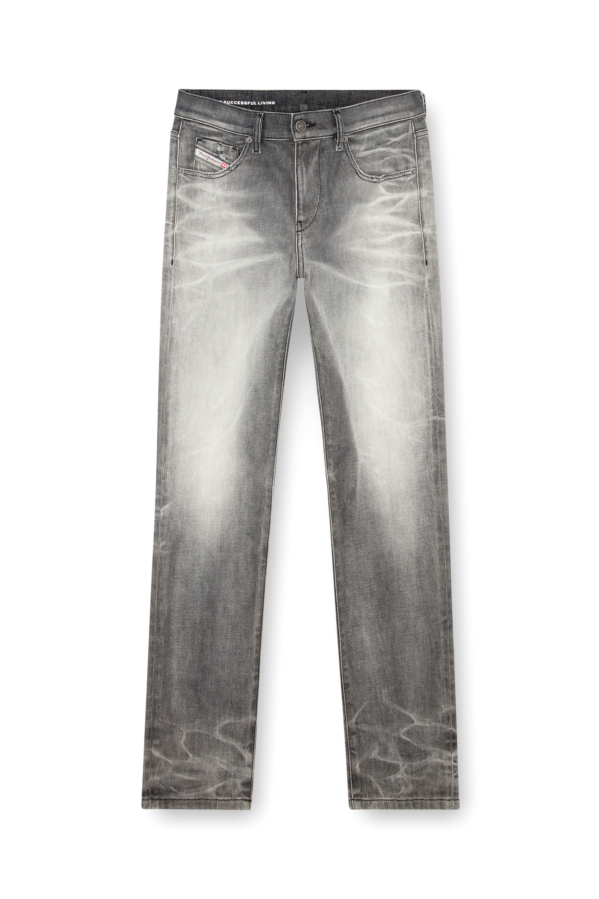 Diesel - Male Slim Jeans 2019 D-Strukt 09J58, Dark Grey - Image 3