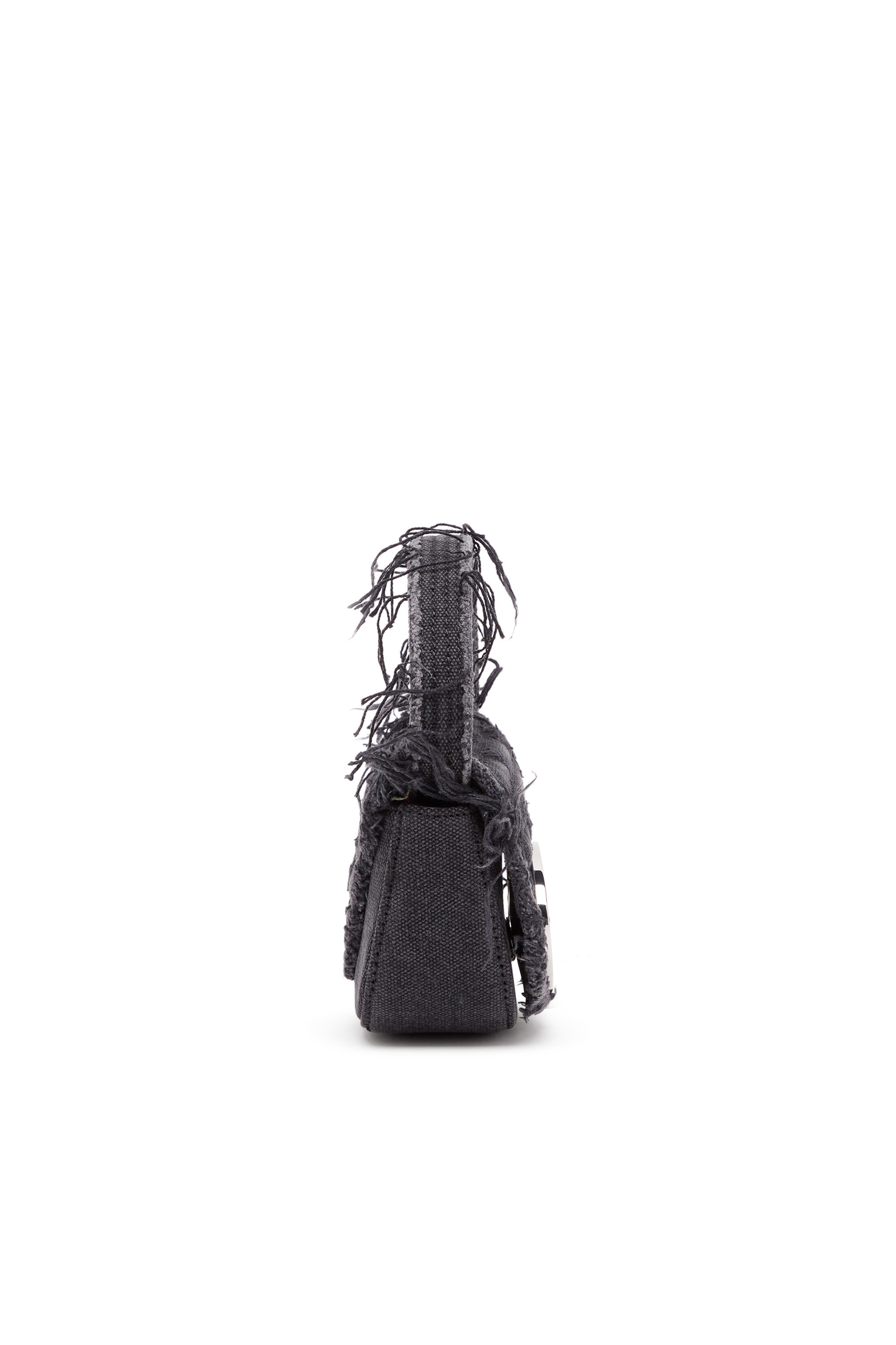 Diesel - 1DR XS, 1DR XS-Mini sac emblématique en toile et cuir Femme in Noir - 3