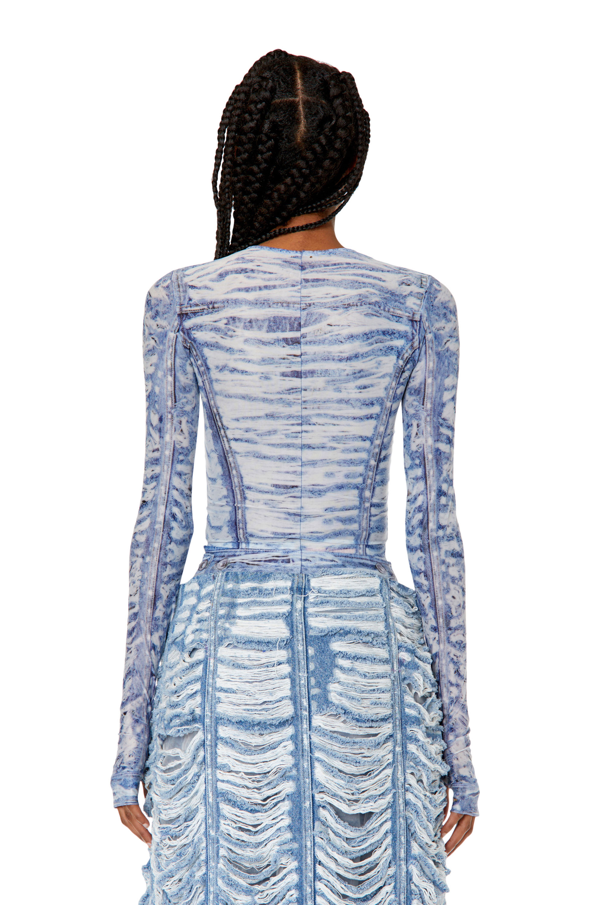 Diesel - T-CLAUZI-H2, Blue/White - Image 2