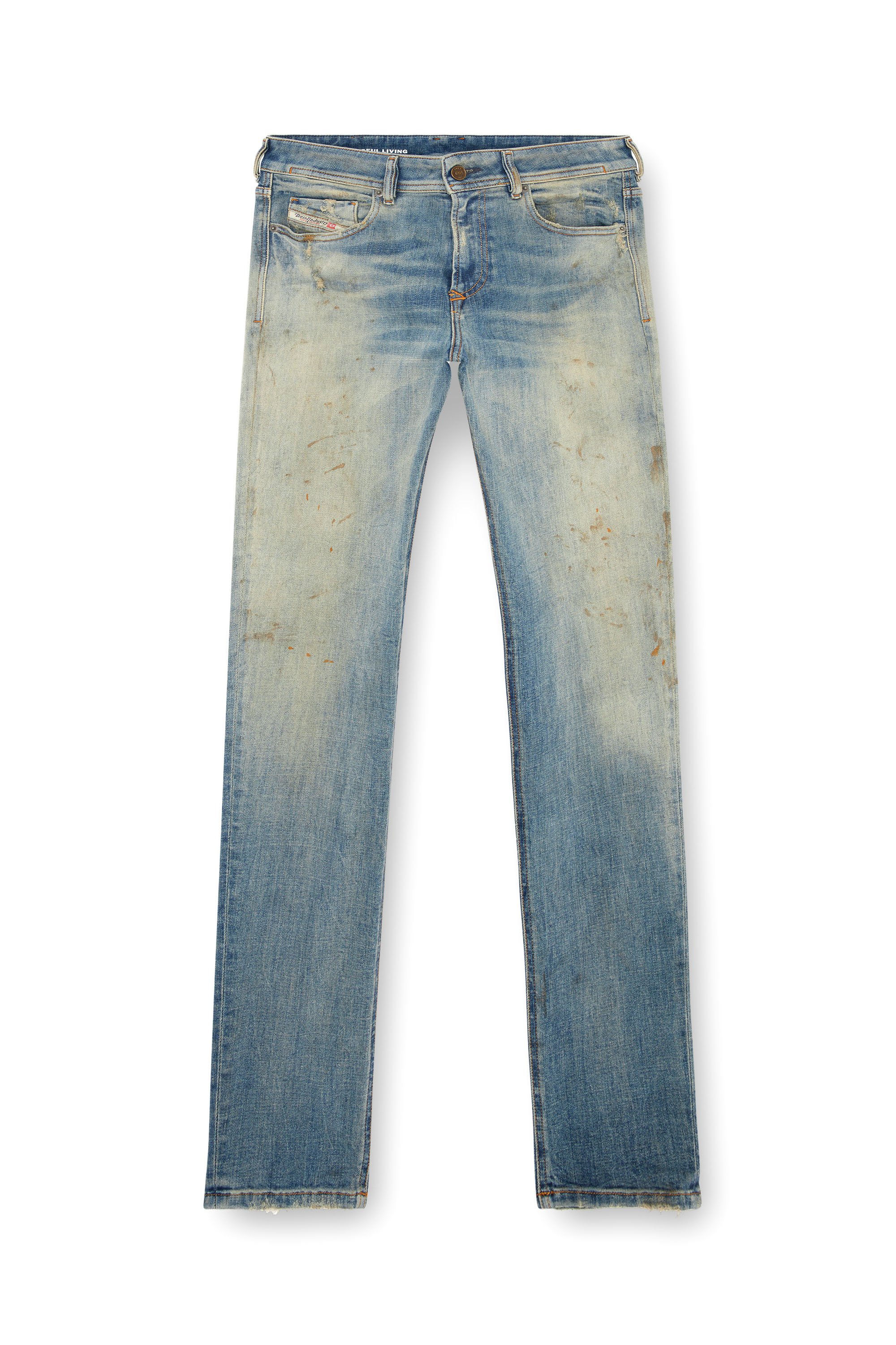 Diesel - Male Skinny Jeans 1979 Sleenker 09J25, Medium Blue - Image 3