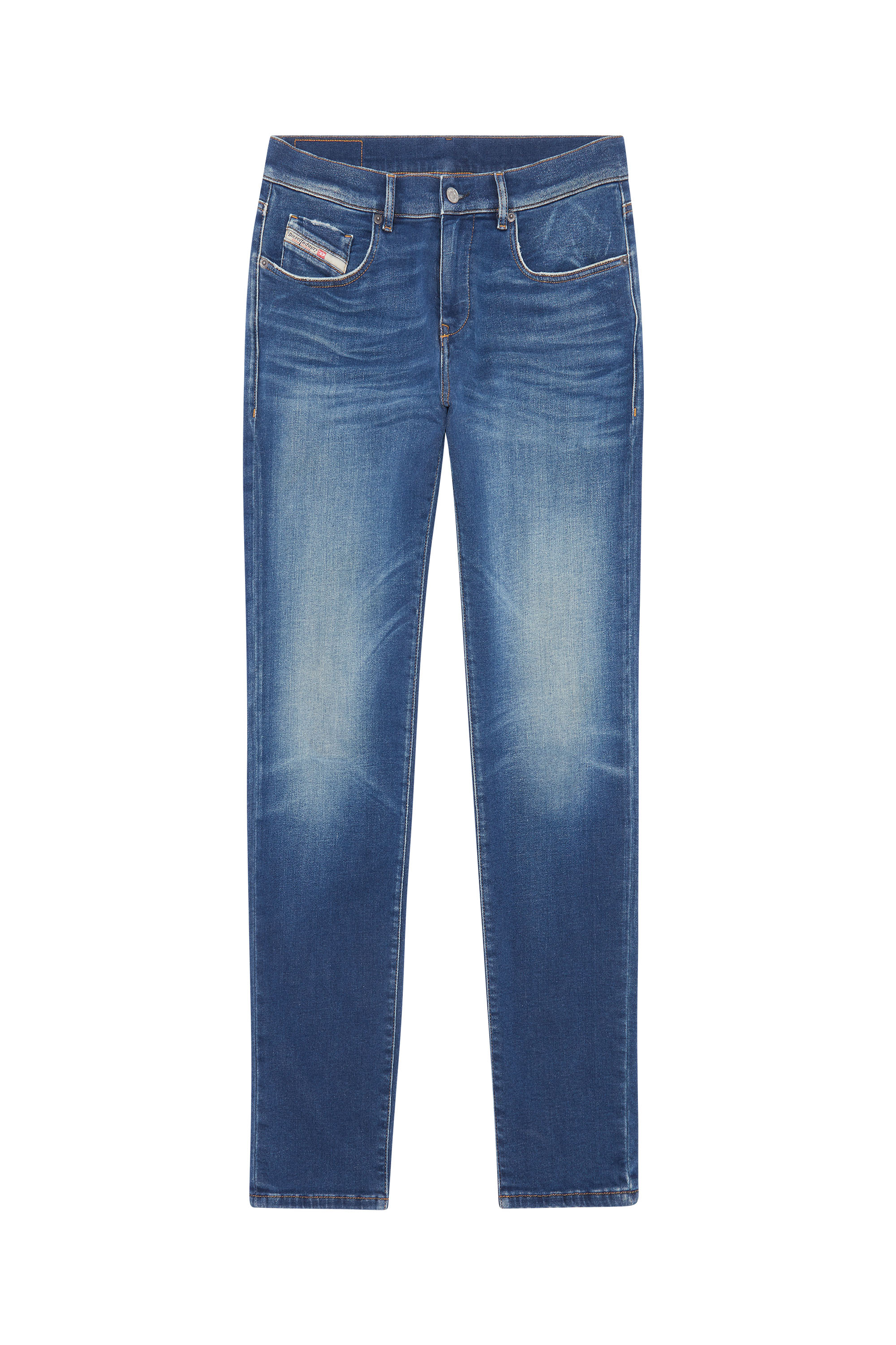 Diesel - D-Strukt JoggJeans® 068AZ Slim, Medium Blue - Image 6
