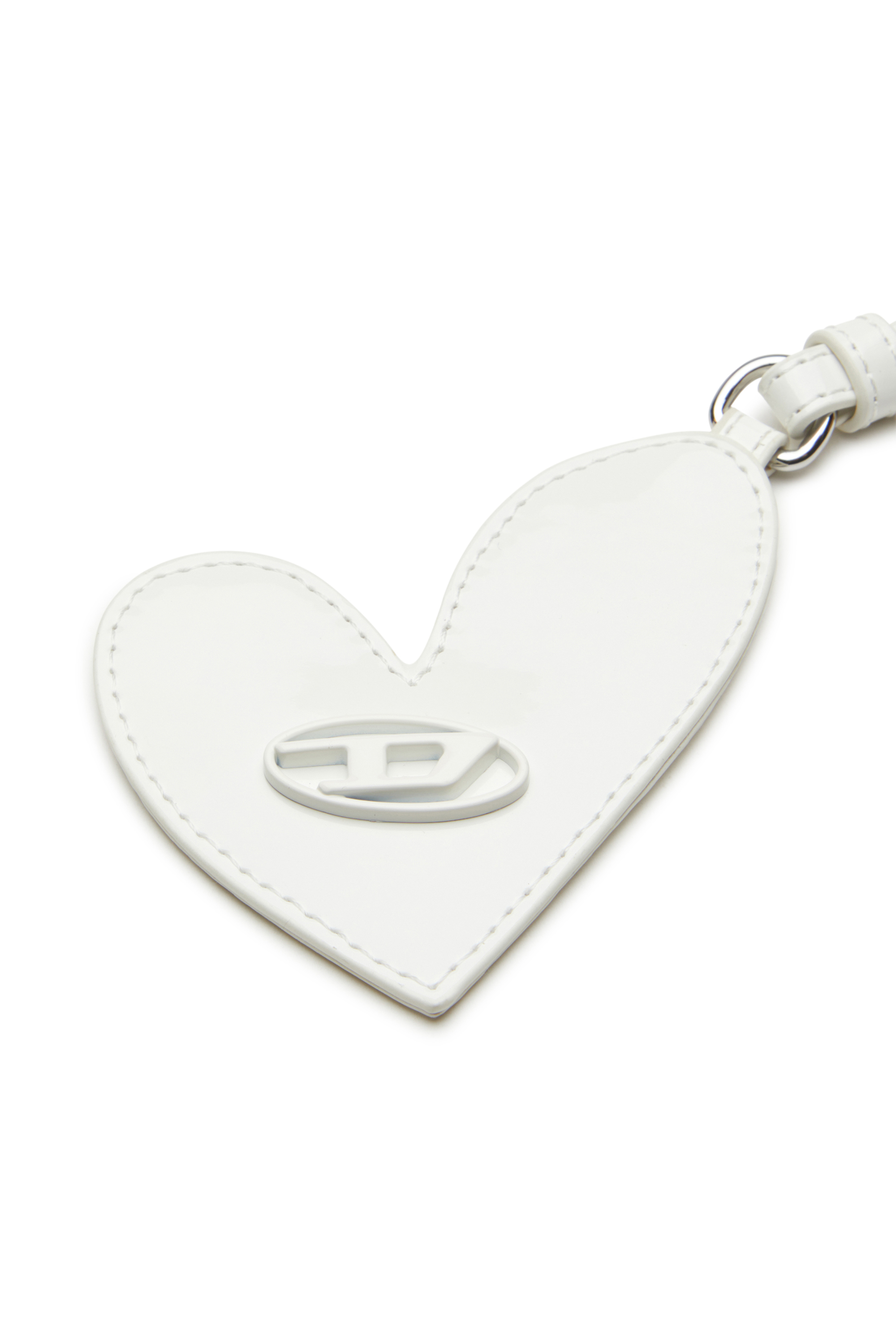 Diesel - PLAY MIRROR, Breloque miroir avec finition brillante Femme in Blanc - 3