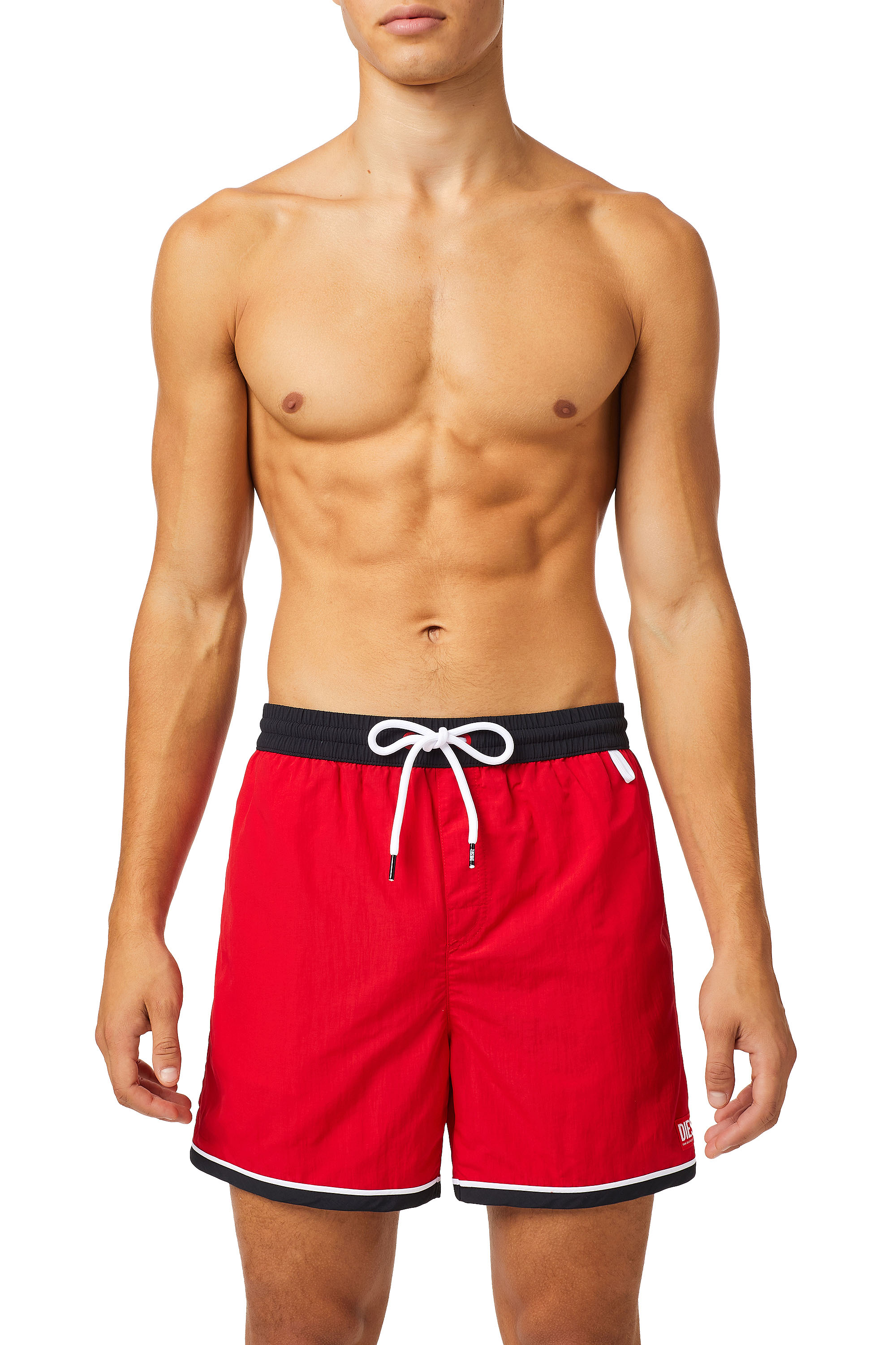 Homme Vêtements Maillots de bain Shorts de bain Short de bain hibiscus Synthétique DIESEL pour homme en coloris Rouge 