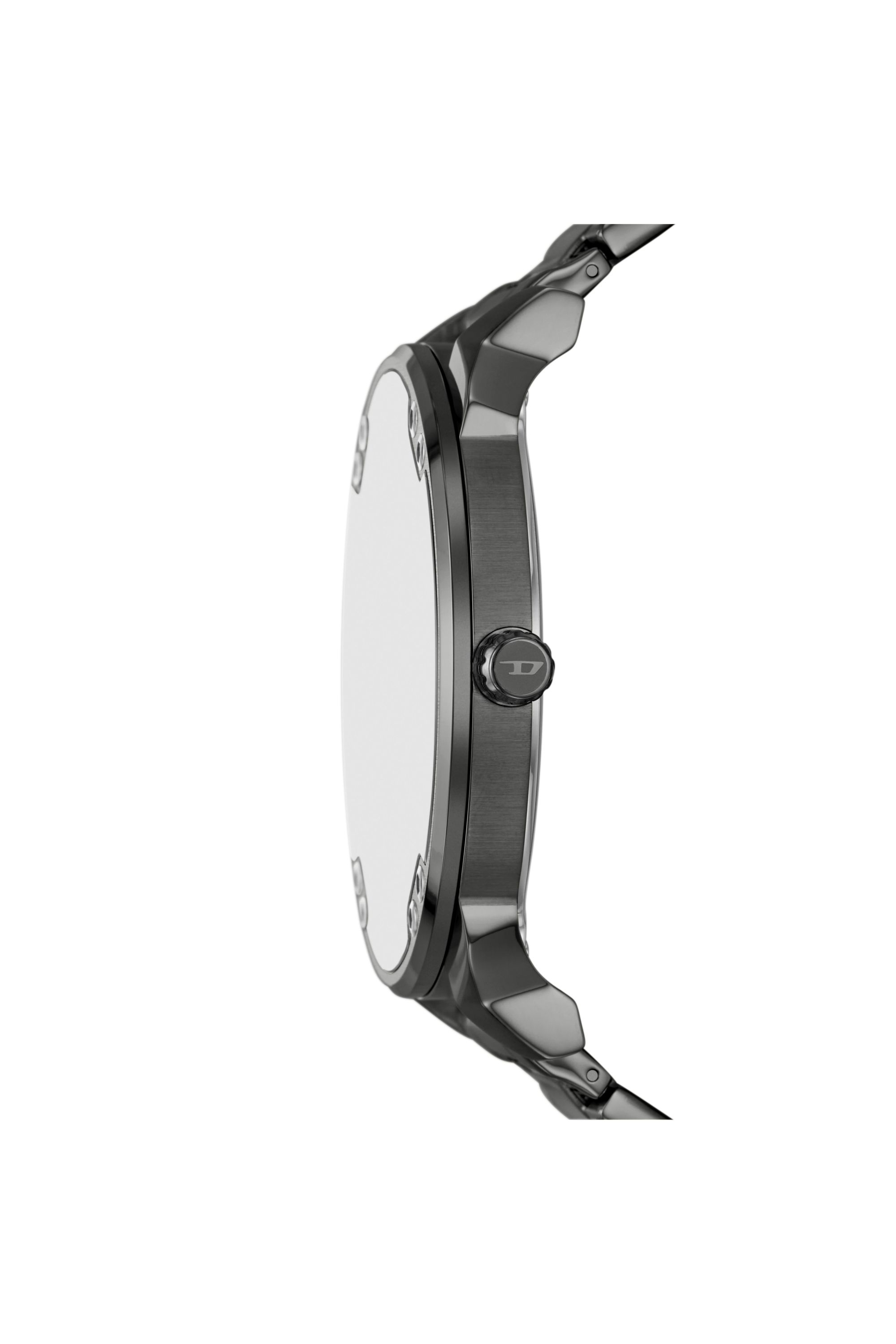 Diesel - DZ7488 WATCH, Male's Mr. Daddy Slim Multi-Movement Stainless Steel Watch in Dark Grey - 3