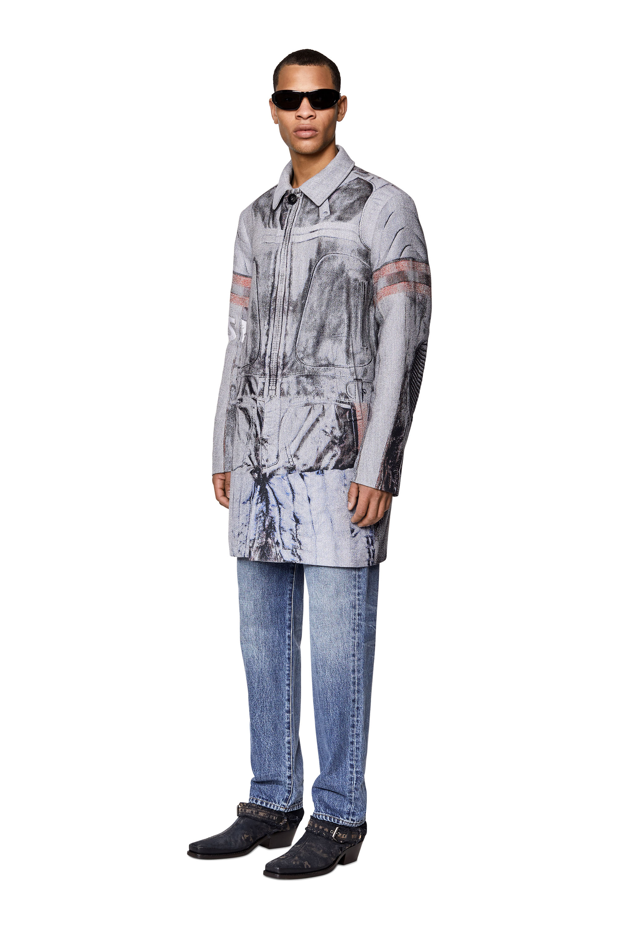 Diesel - J-WEEMS, Grey - Image 4