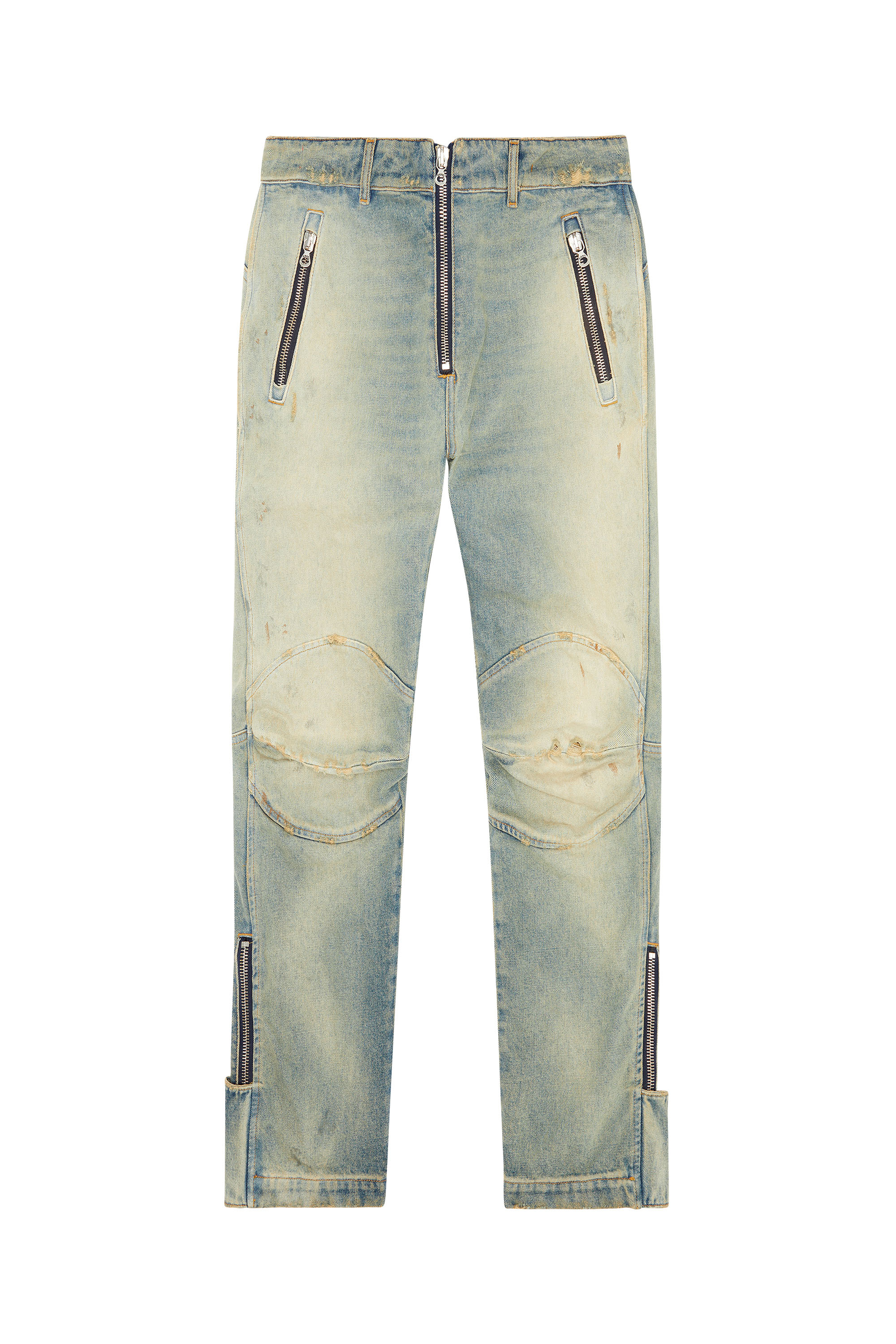 Diesel - Straight Jeans D-Generate 0ENAV, Bleu Clair - Image 5