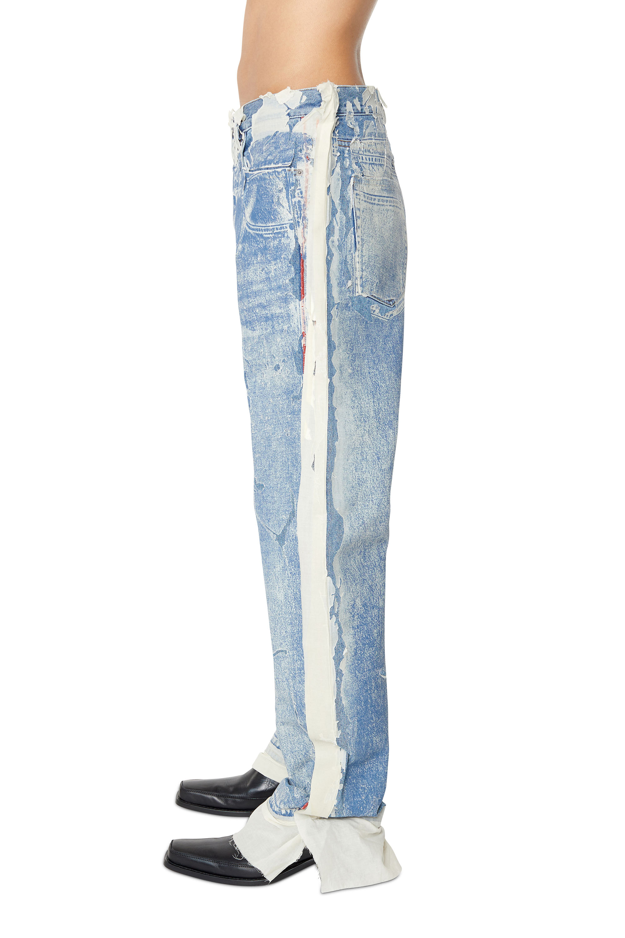 Diesel - 2010 D-Macs 007K3 Straight Jeans, Light Blue - Image 4