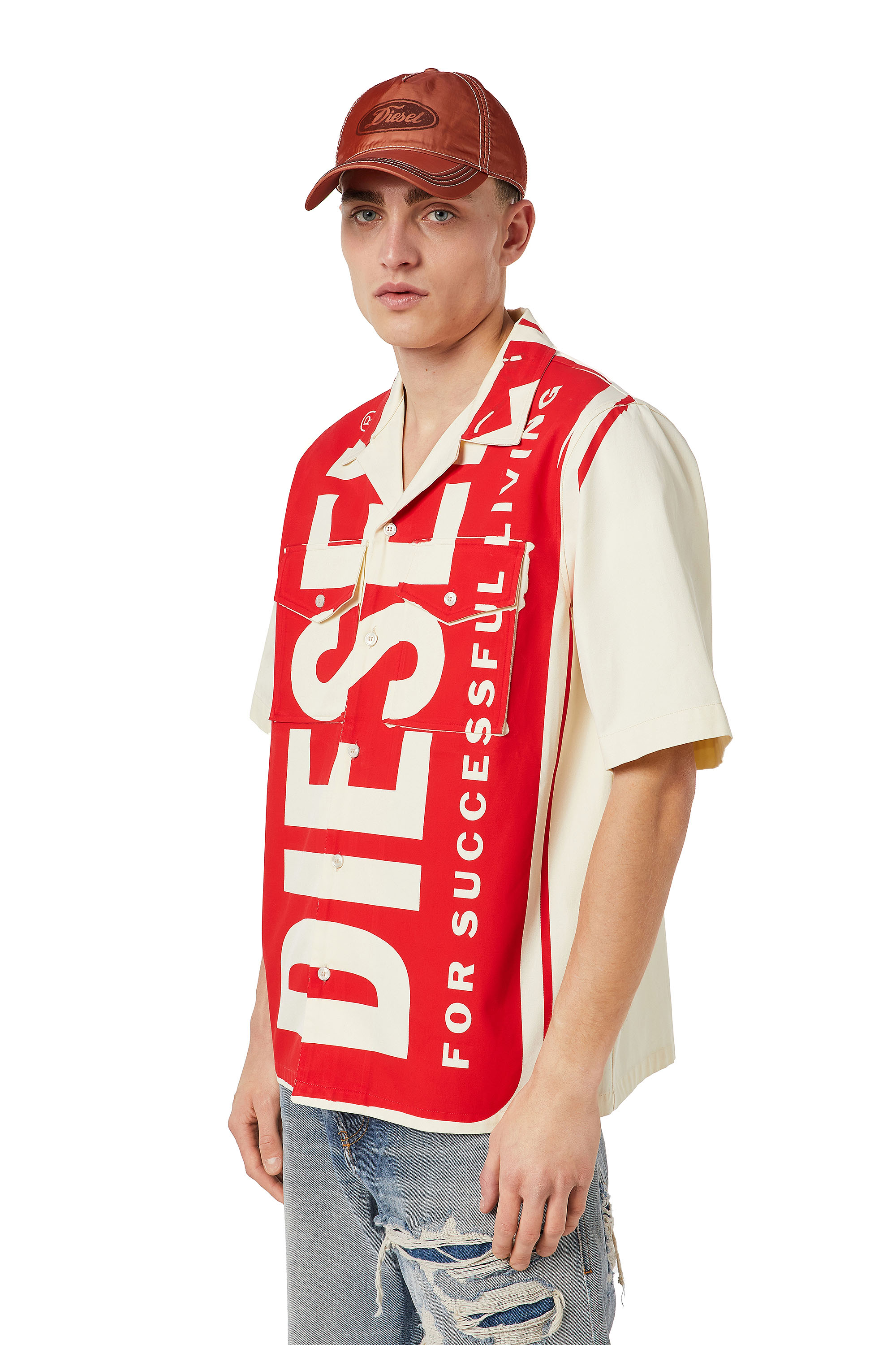 Diesel - S-MAC-A, Blanc/Rouge - Image 4