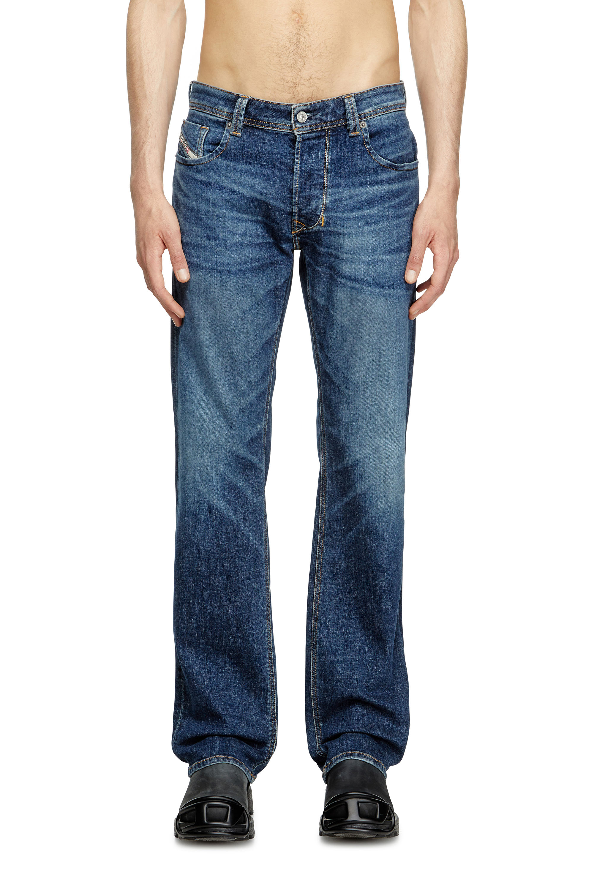 Diesel - Male's Regular Jeans 1985 Larkee 09J47, Dark Blue - 1