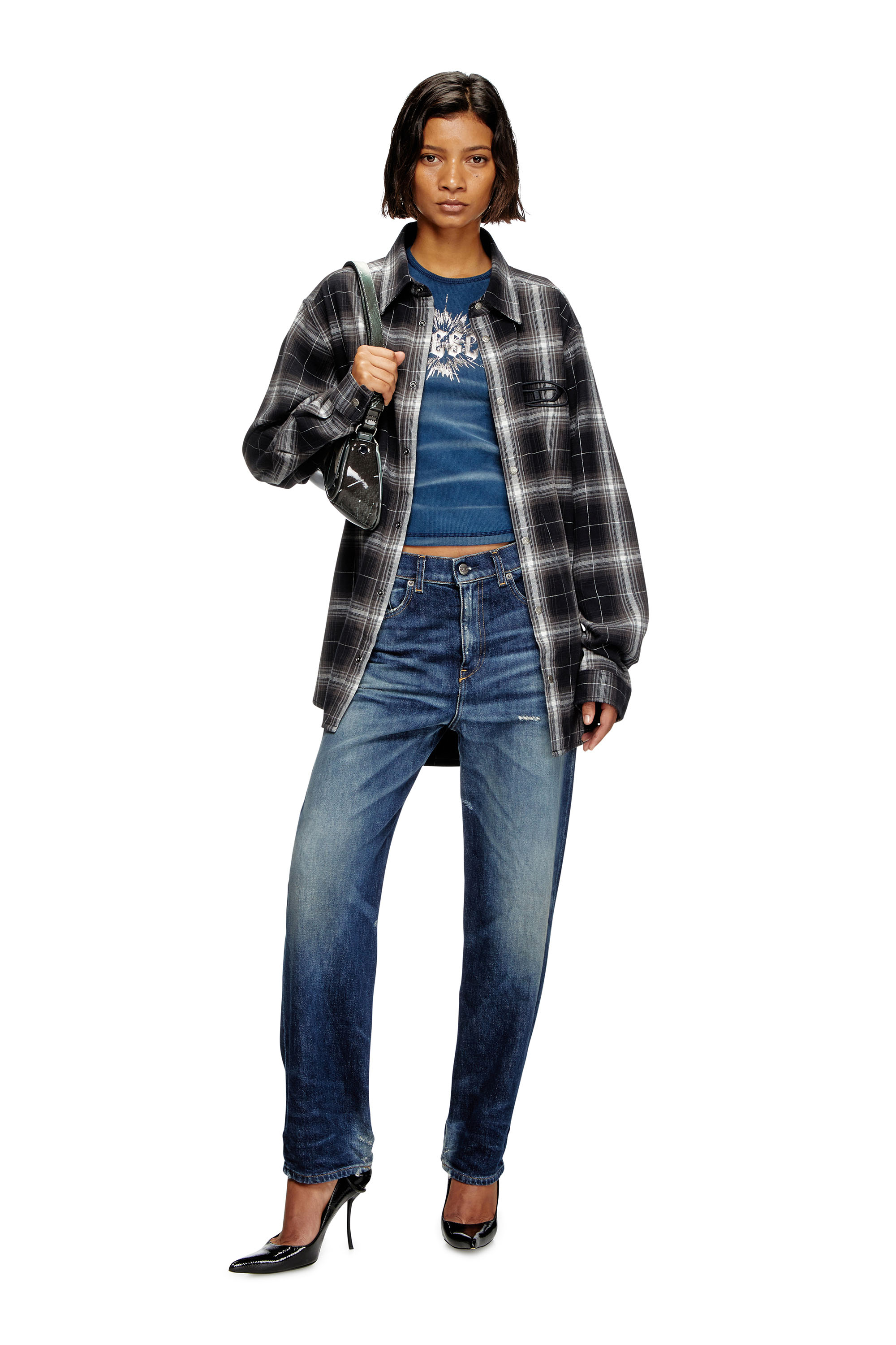 Diesel - Female's Regular Jeans 2016 D-Air 09J56, Dark Blue - 4