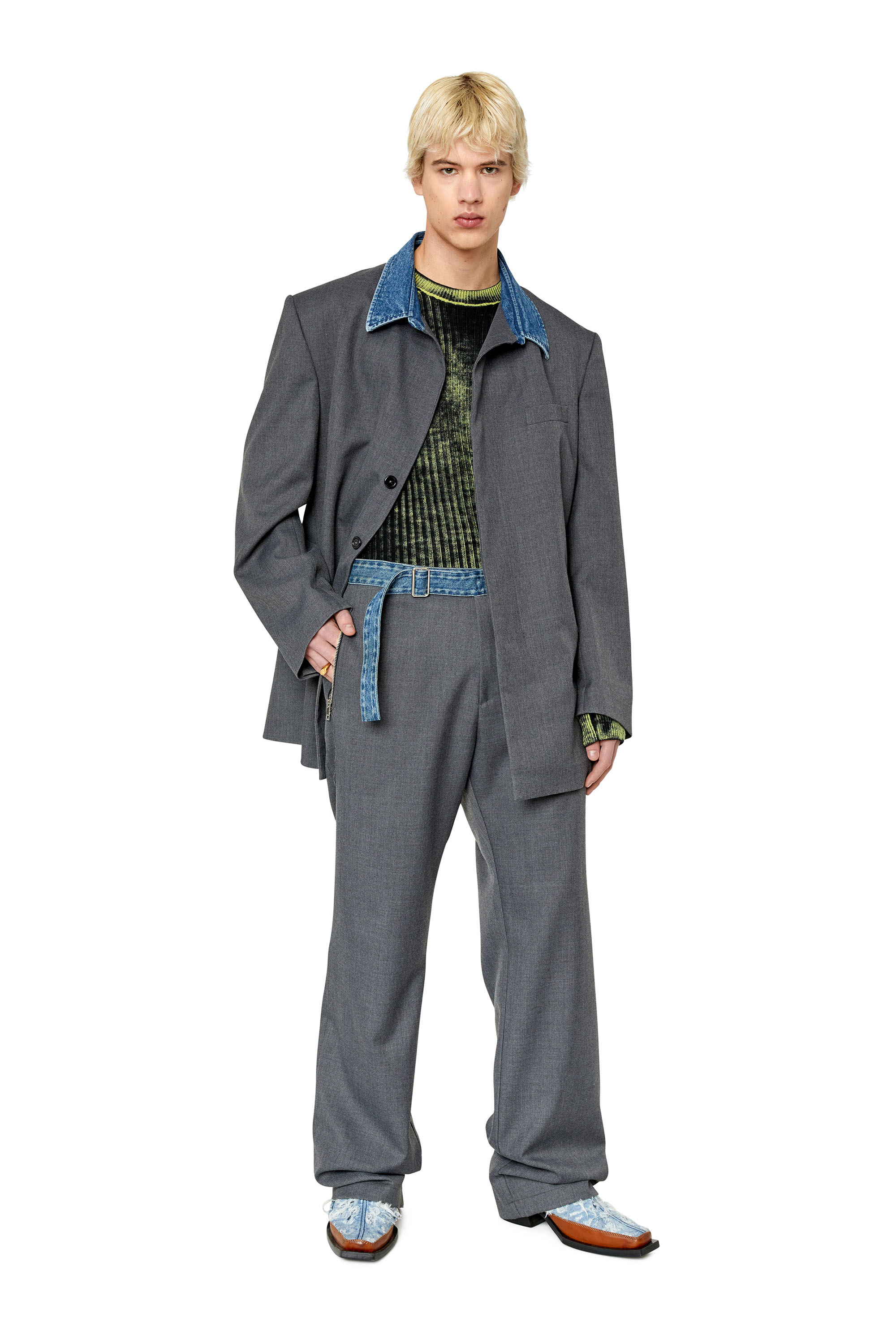 Diesel - P-GOLD-A, Gris foncé - Image 5