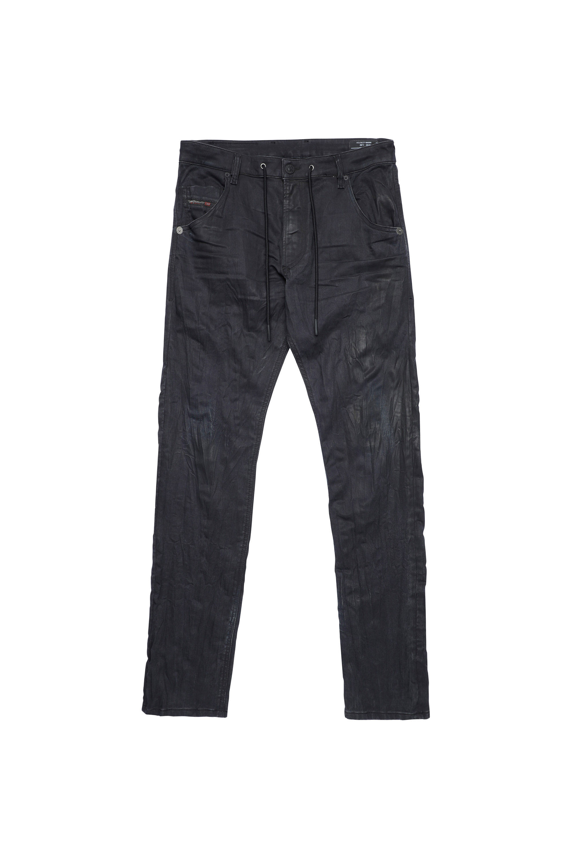Diesel - Krooley JoggJeans® 069WB Tapered, Black/Dark Grey - Image 6