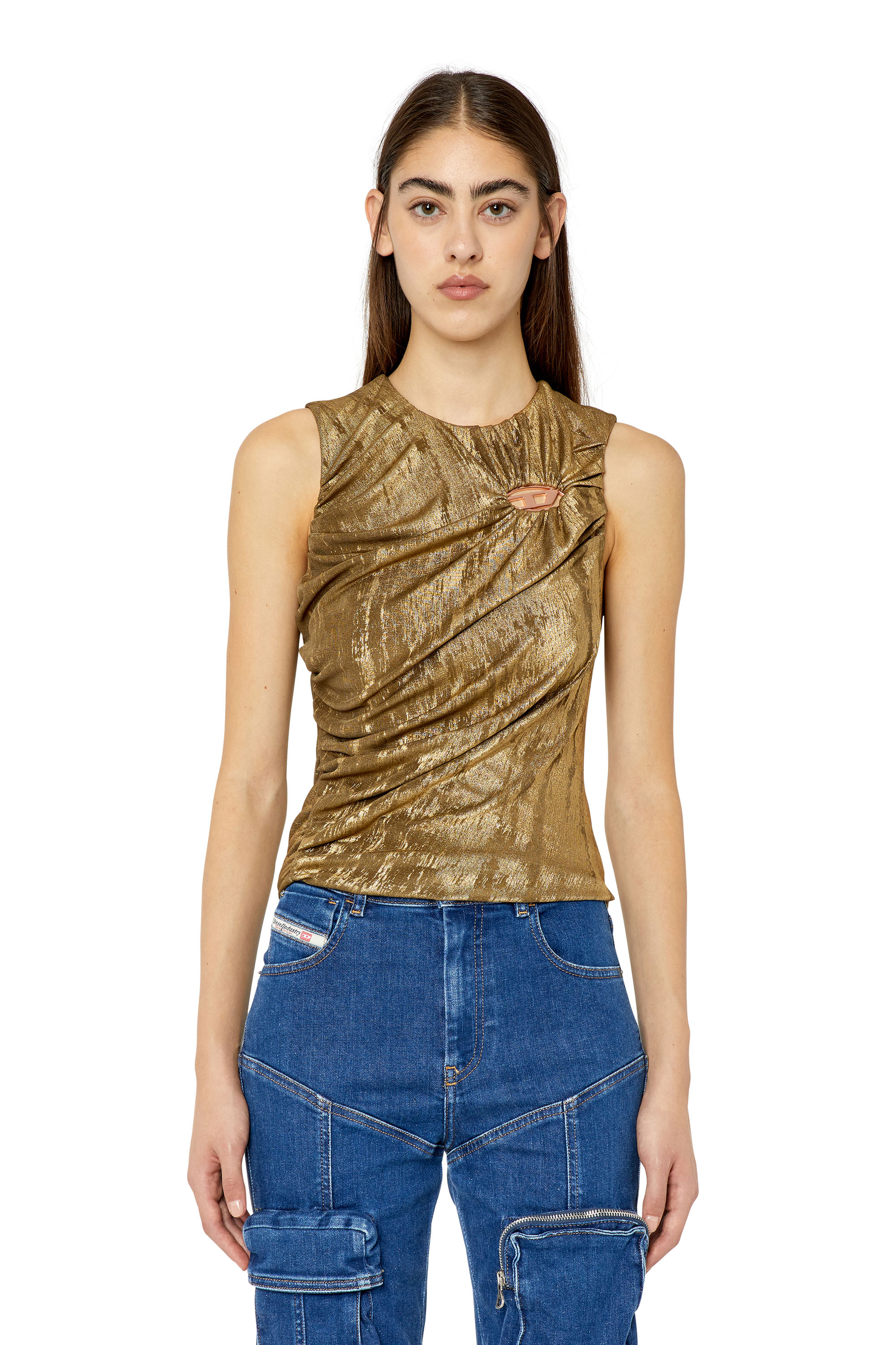 Diesel - T-FRUIT, Olive Green - Image 2