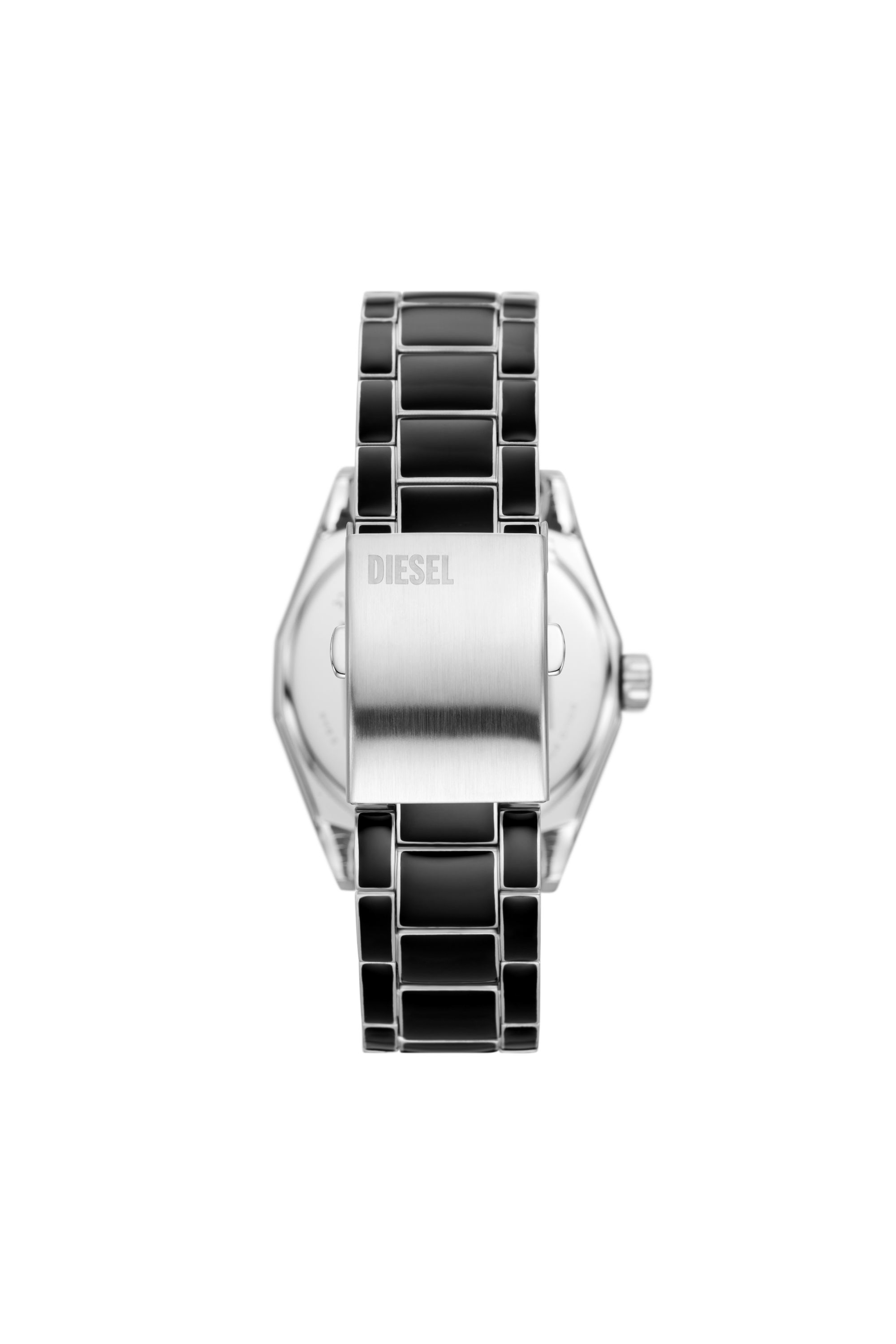 Diesel - DZ2195, Male Scraper black enamel and stainless steel watch in Black - Image 2