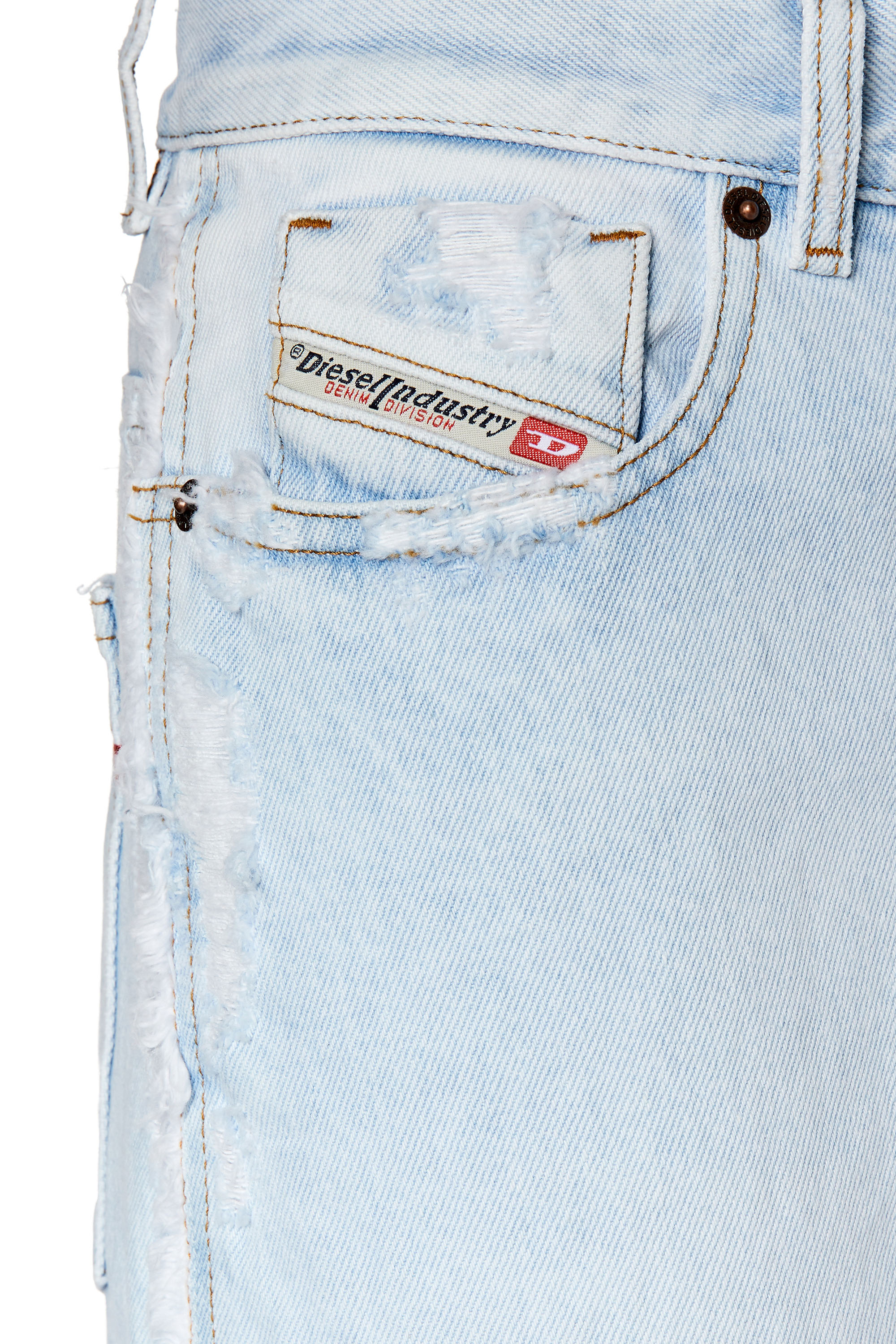 Diesel - 2000 Widee 007M7 Bootcut and Flare Jeans, Bleu Clair - Image 3