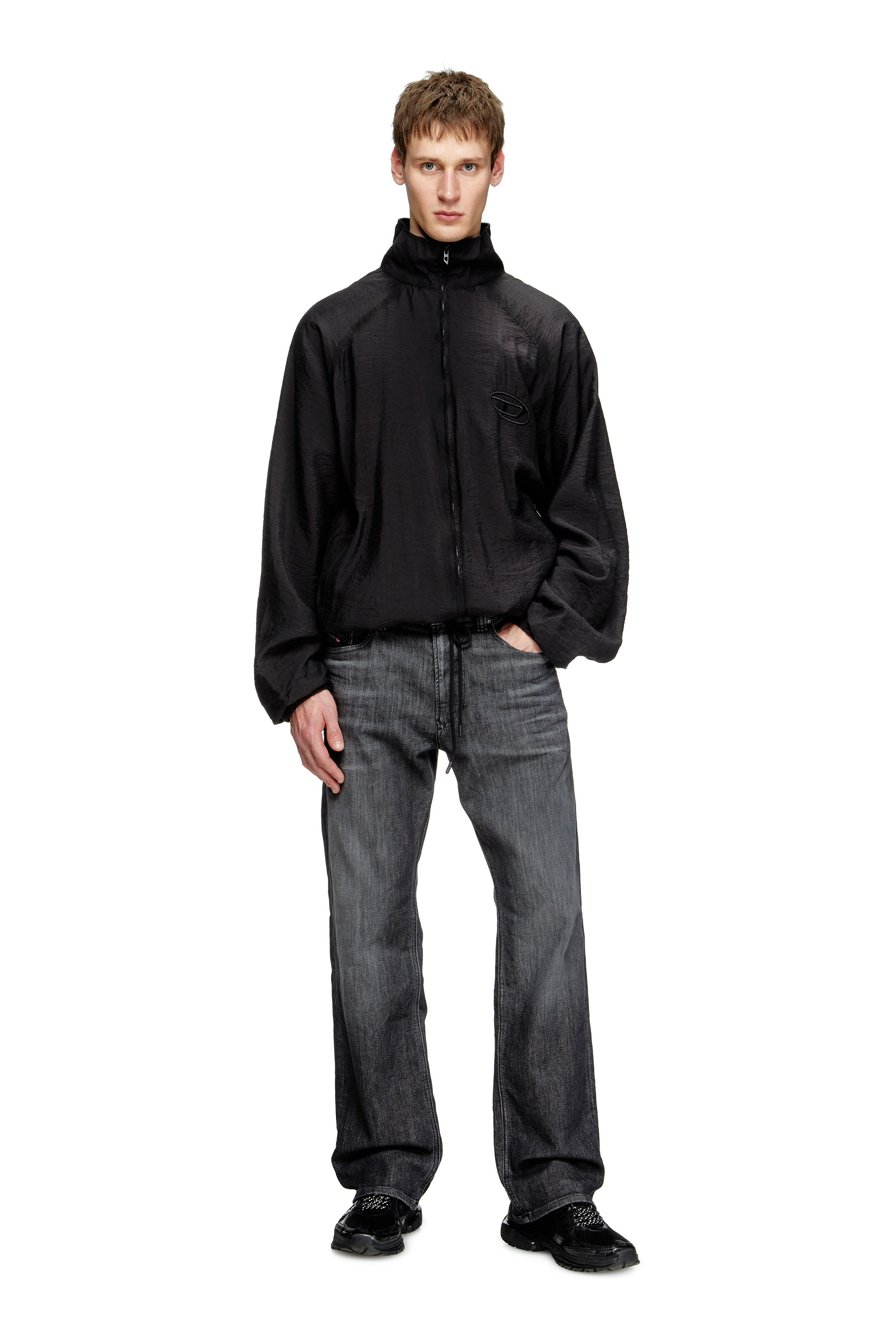 Diesel - Male's Relaxed 2080 D-Reel Joggjeans® 09M66, Black/Dark Grey - 2