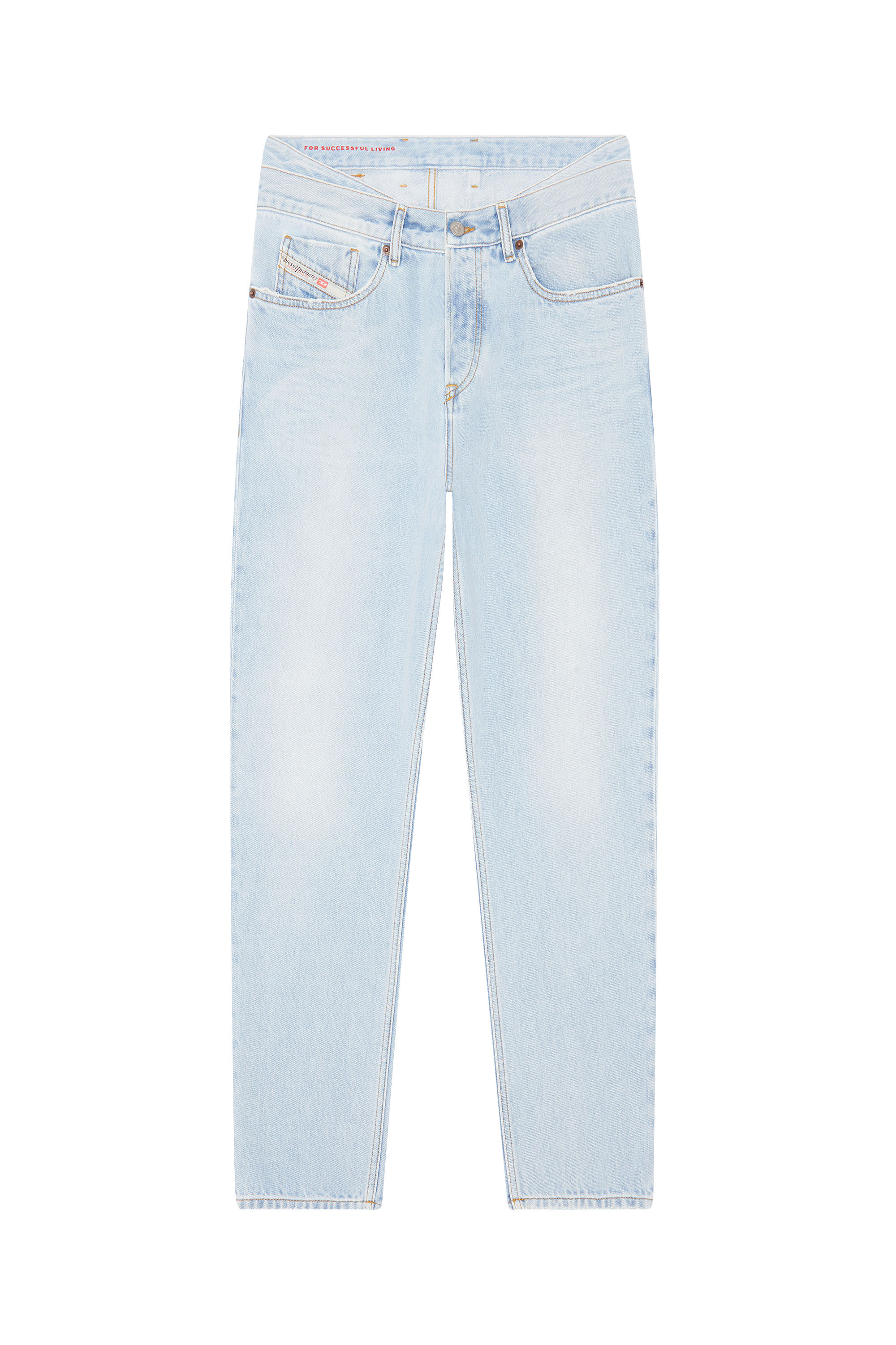 Diesel - 2005 D-FINING 007C7 Tapered Jeans, Bleu Clair - Image 3
