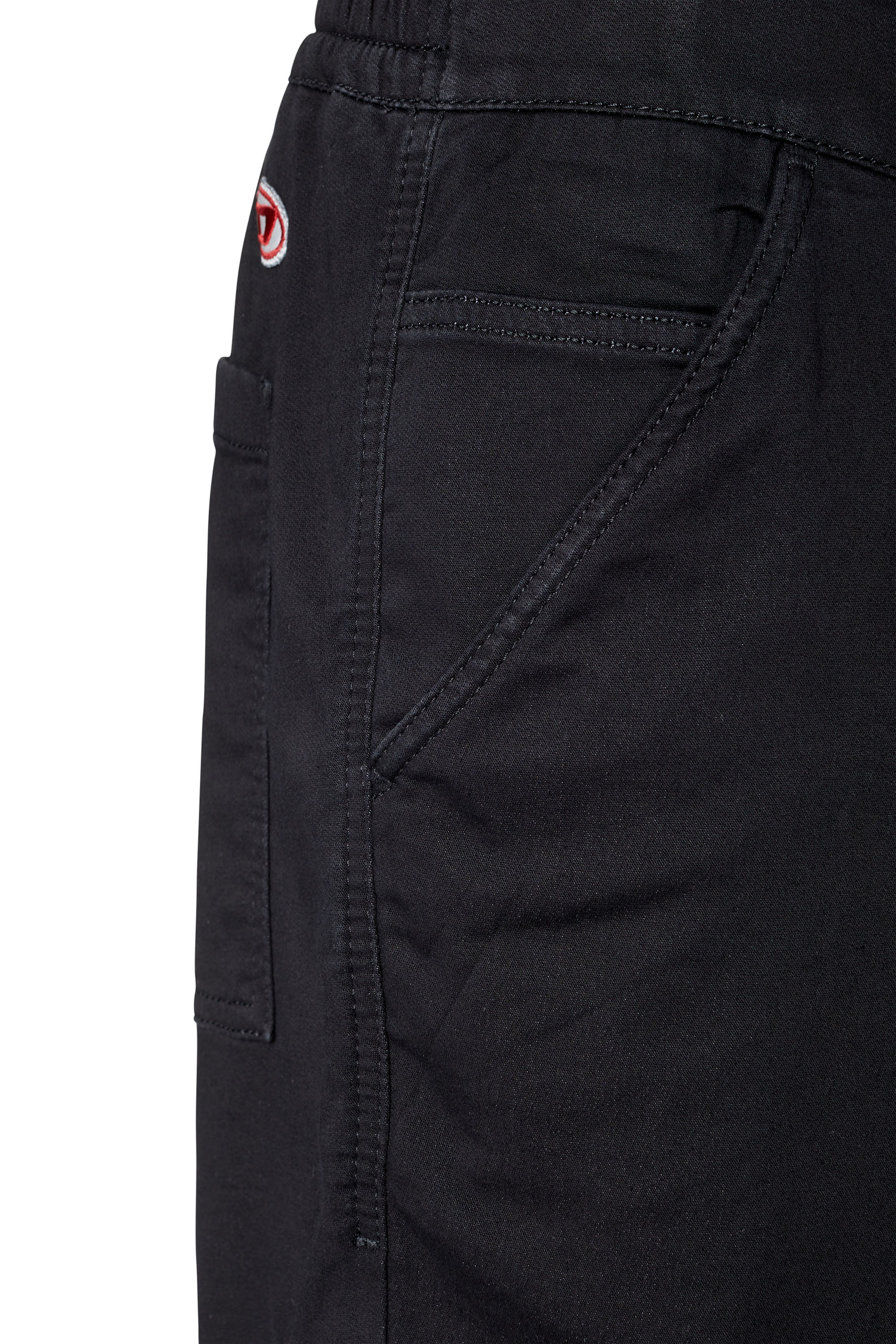 Diesel - Krooley JoggJeans® 069ZG Tapered, Black/Dark Grey - Image 5