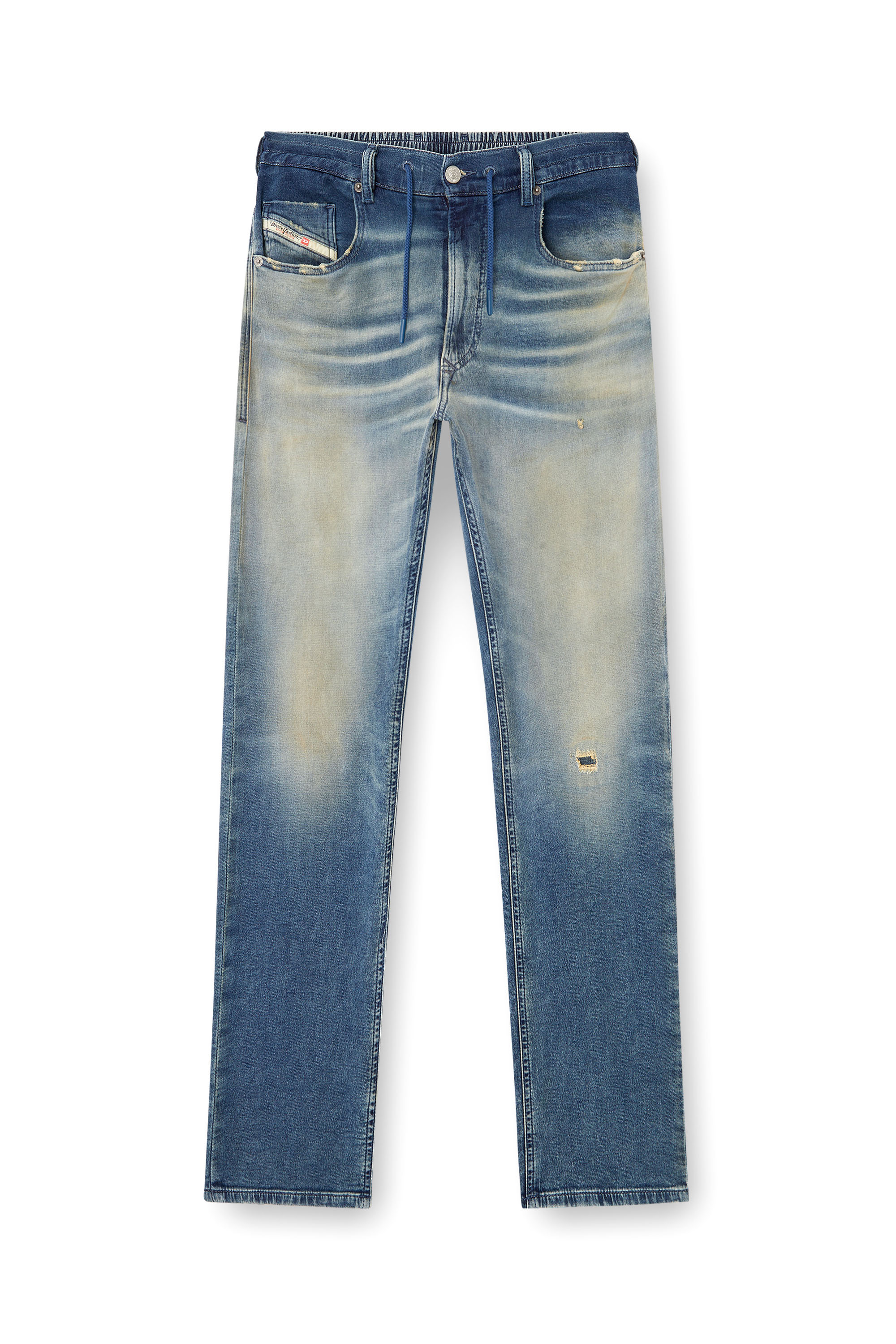 Diesel - Male's Regular 2030 D-Krooley Joggjeans® 068PQ, Medium Blue - 3