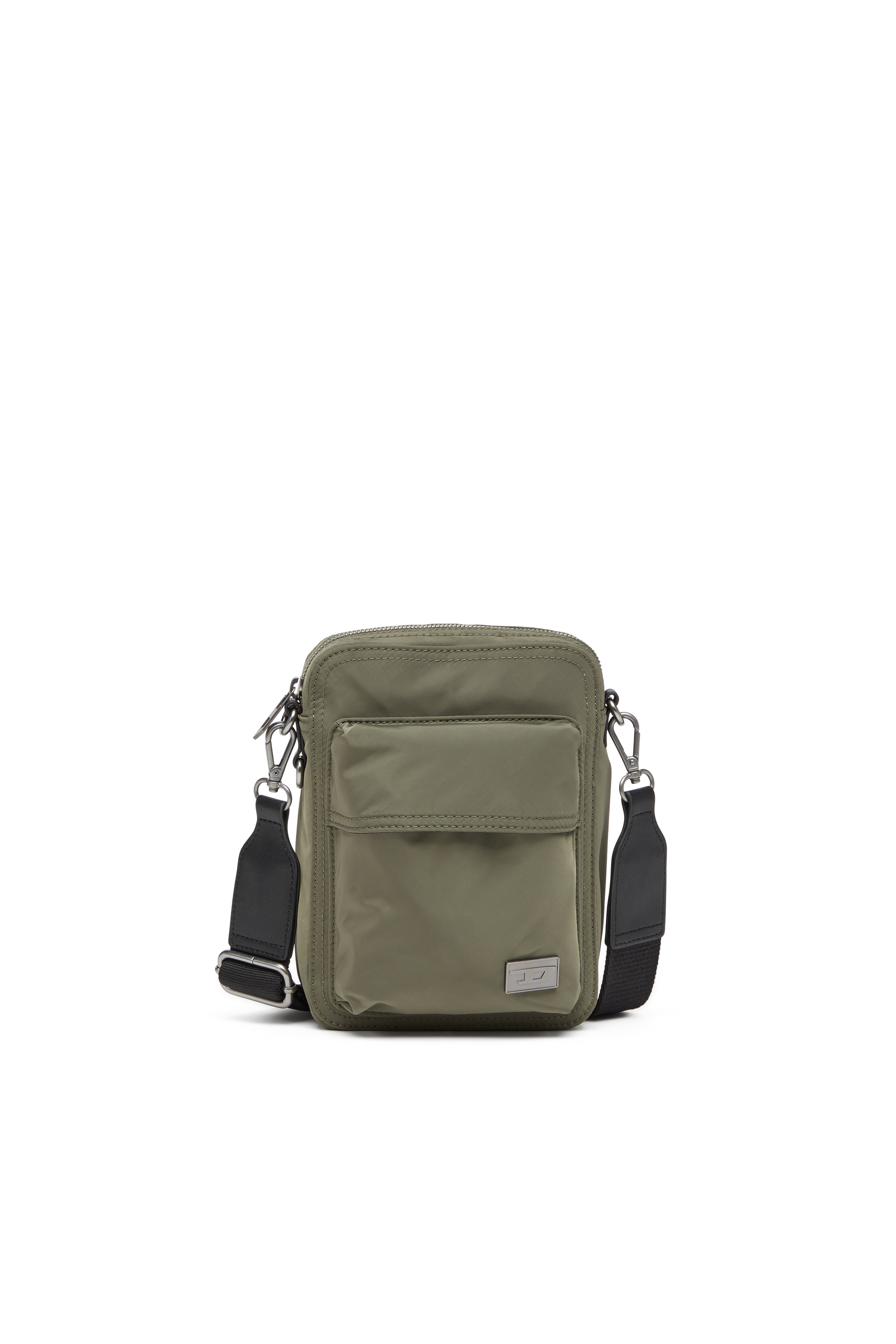 Diesel - MULTI-PKTS CROSSBODY X, Multi-Pkts-Sac à bandoulière en étoffe utilitaire Mixte in Vert - 1