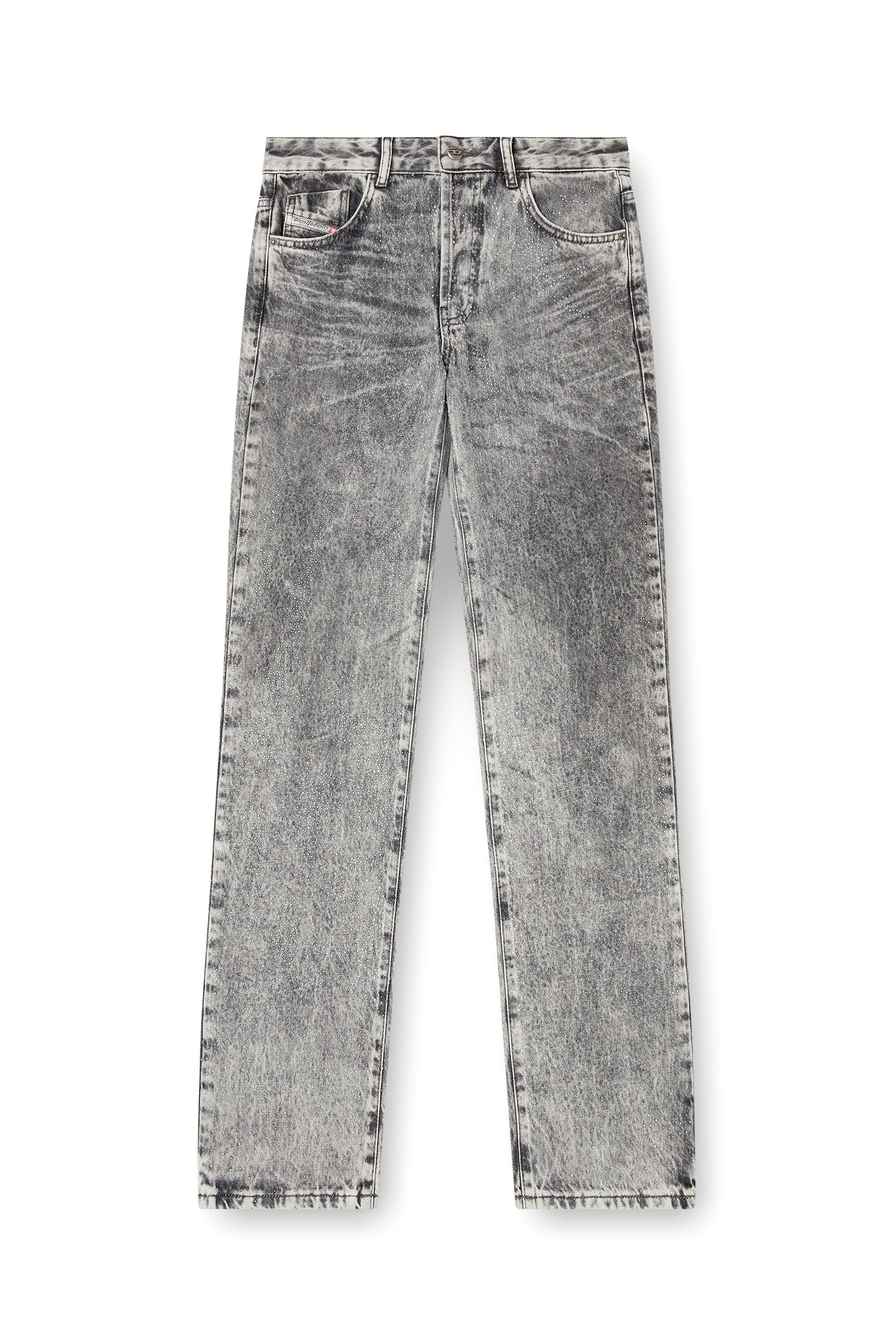 Diesel - Regular Jeans 1989 D-Mine 0ABCS Femme, Gris Clair - Image 3