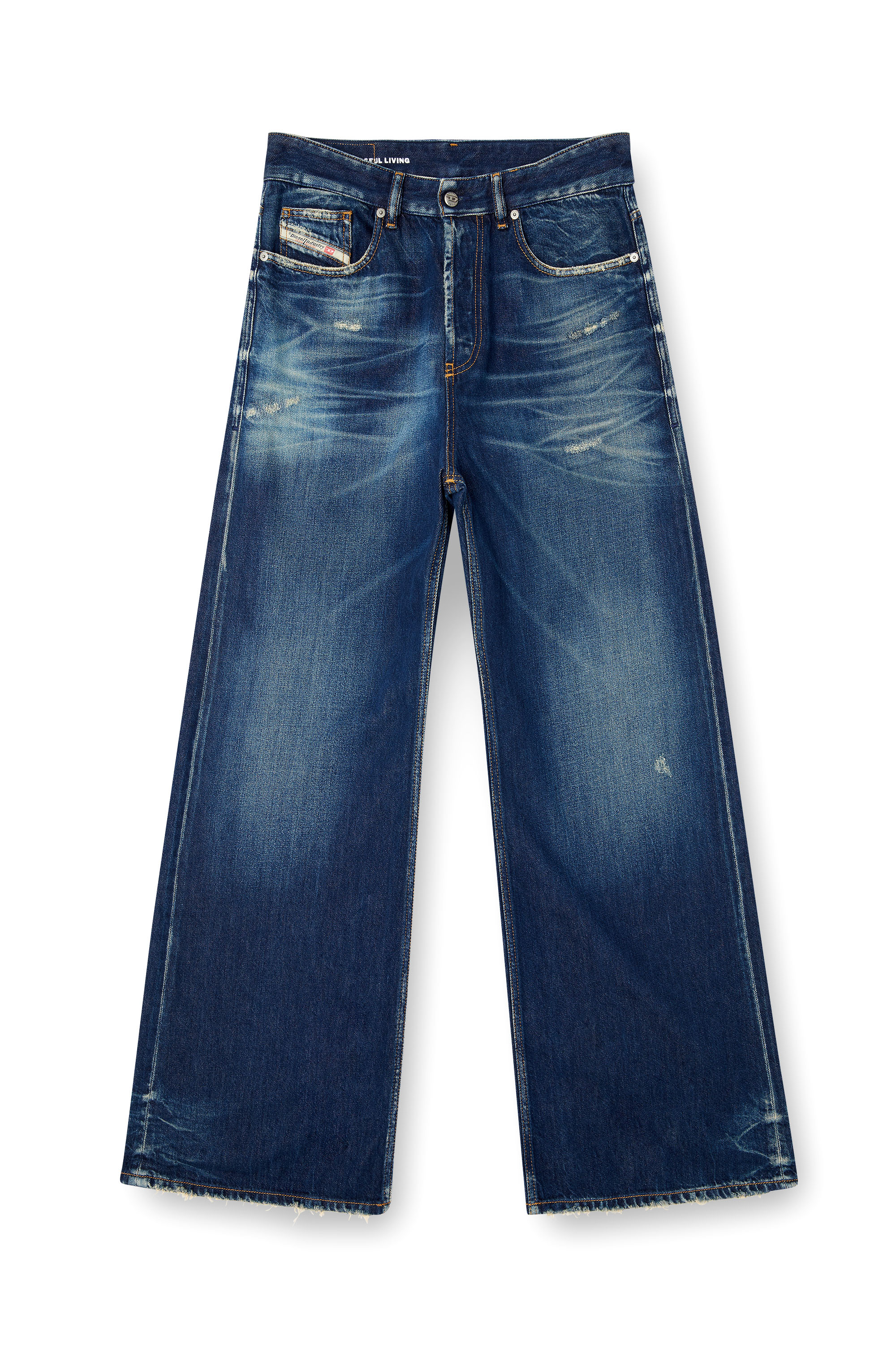 Diesel - Male's Relaxed Jeans D-Rise 09M06, Dark Blue - 1