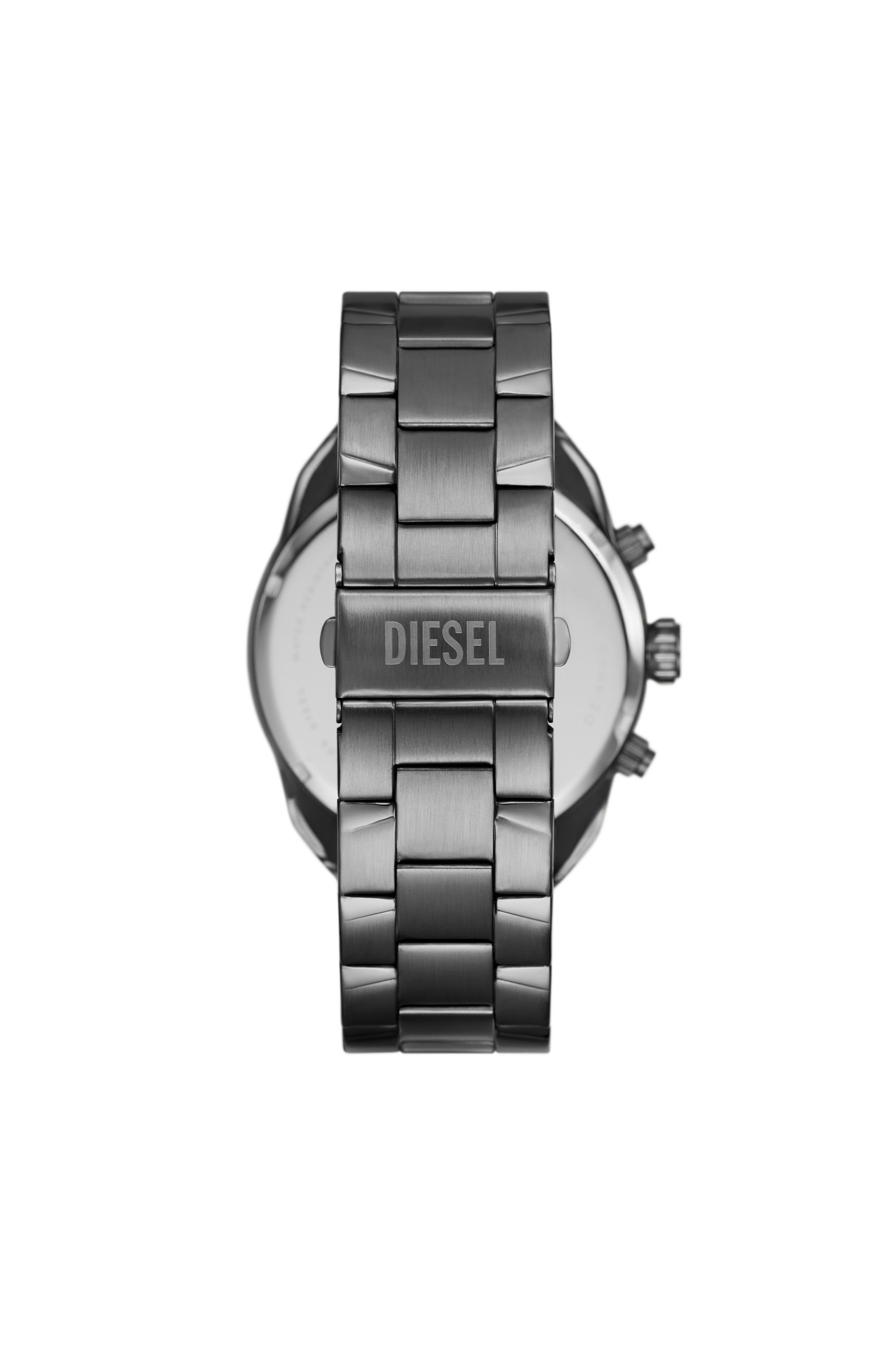 Diesel - DZ4669, Male's Spiked Two-Tone Stainless Steel Watch in Dark Grey - 2