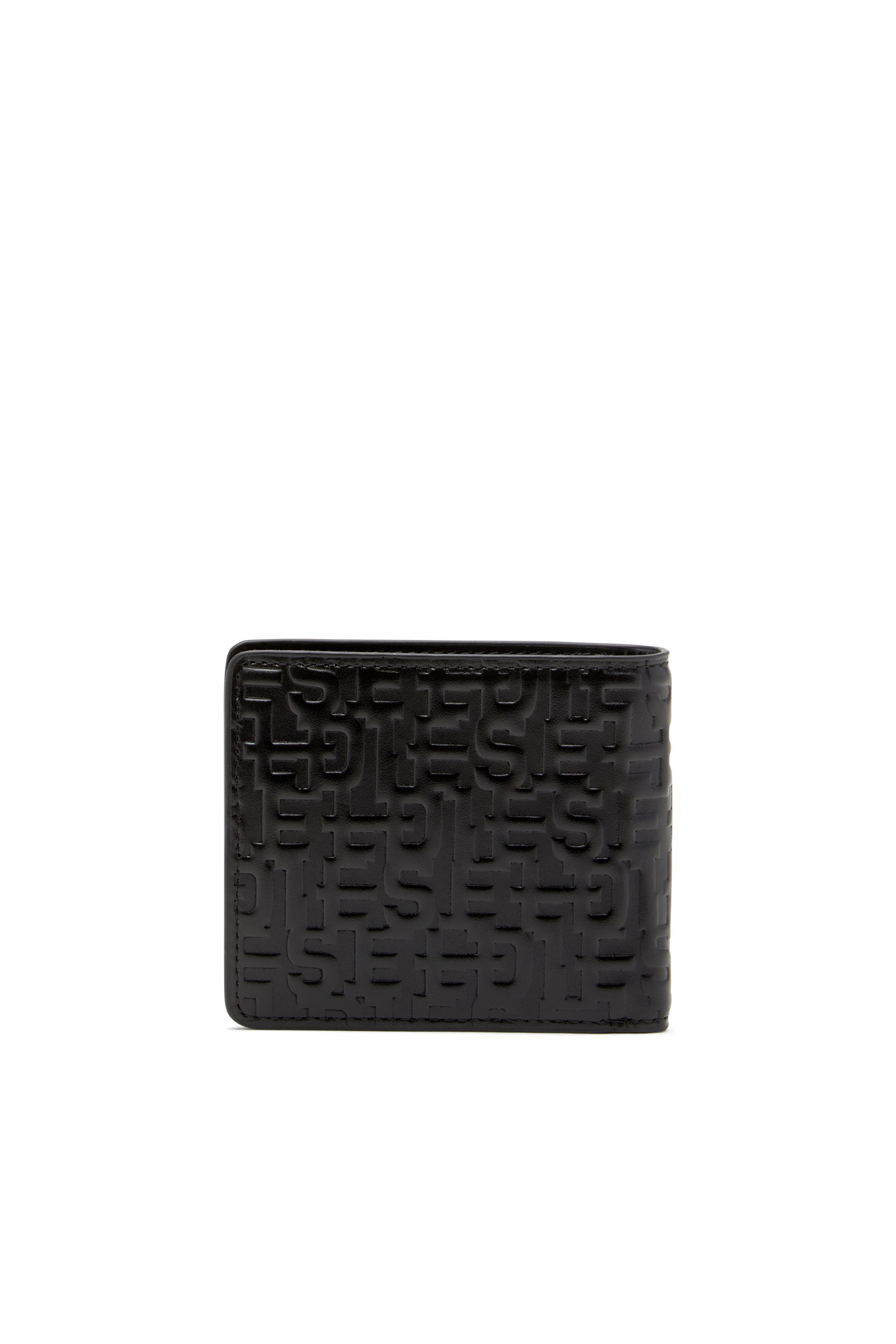 Diesel - PC MONOGRAM BI-FOLD COIN S, Portefeuille à deux volets en cuir monogram Homme in Noir - 2