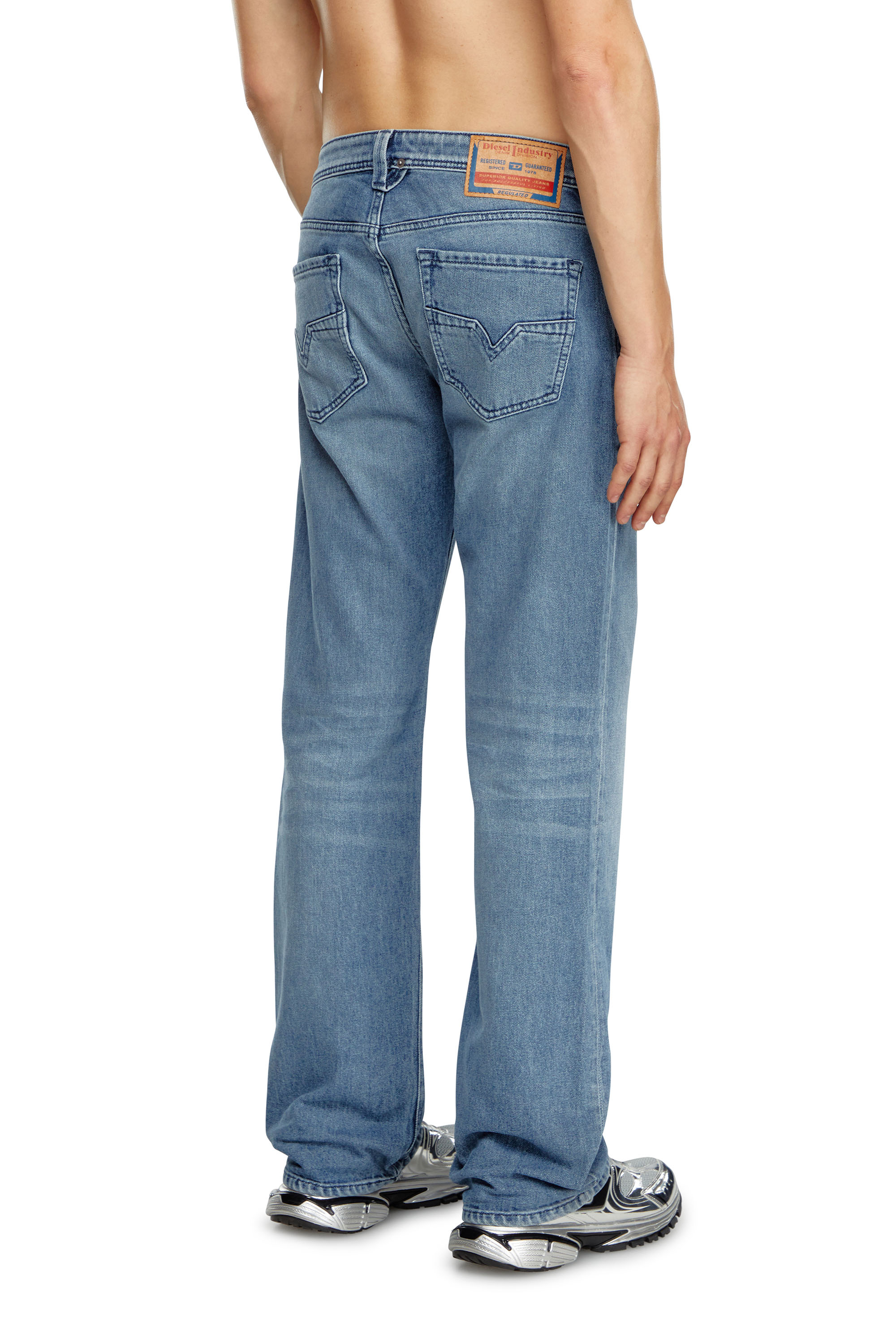Diesel - Male Straight Jeans 1985 Larkee 09H30, Medium Blue - Image 4