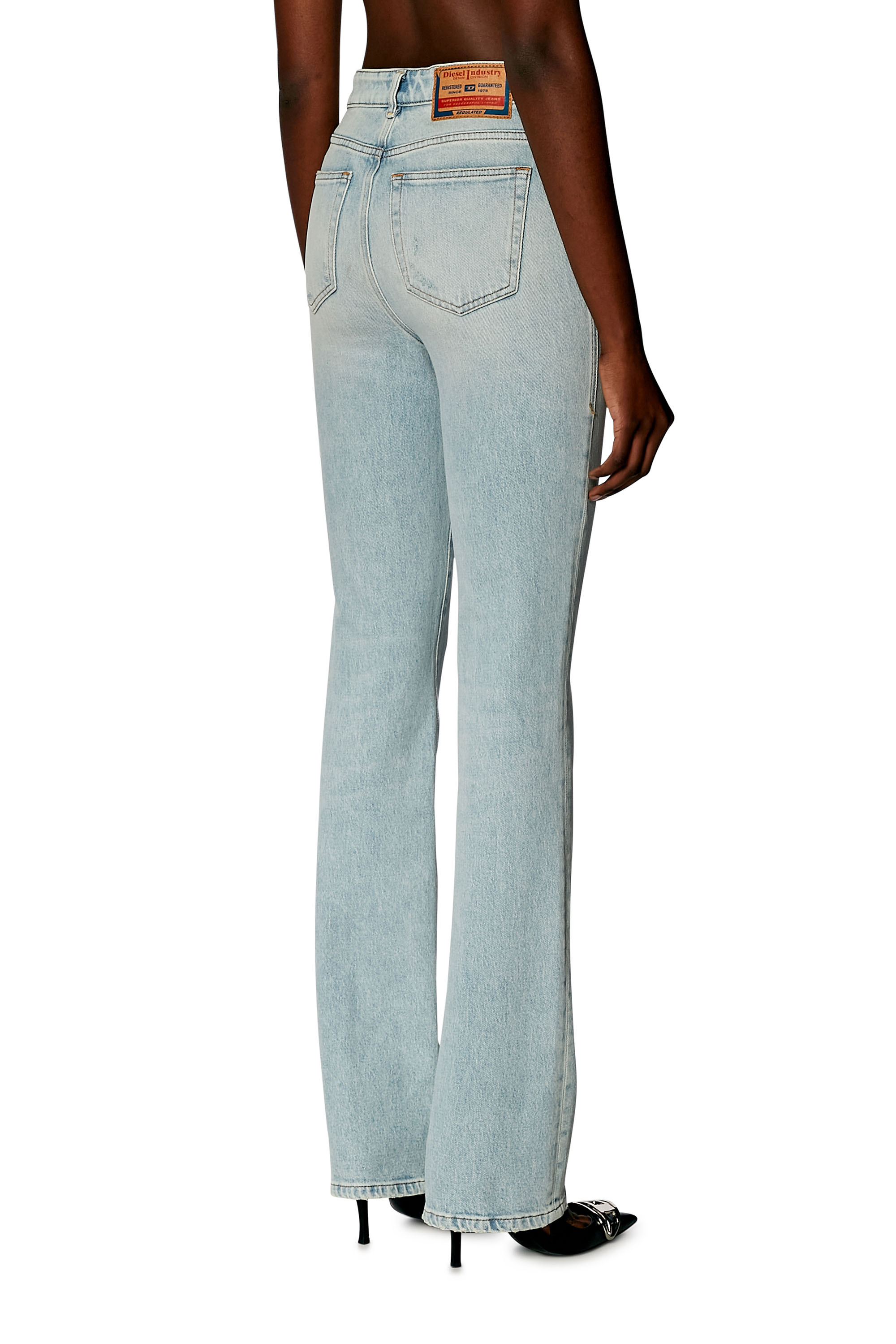 Diesel - Femme Bootcut and Flare Jeans 2003 D-Escription 09H41, Bleu Clair - Image 3