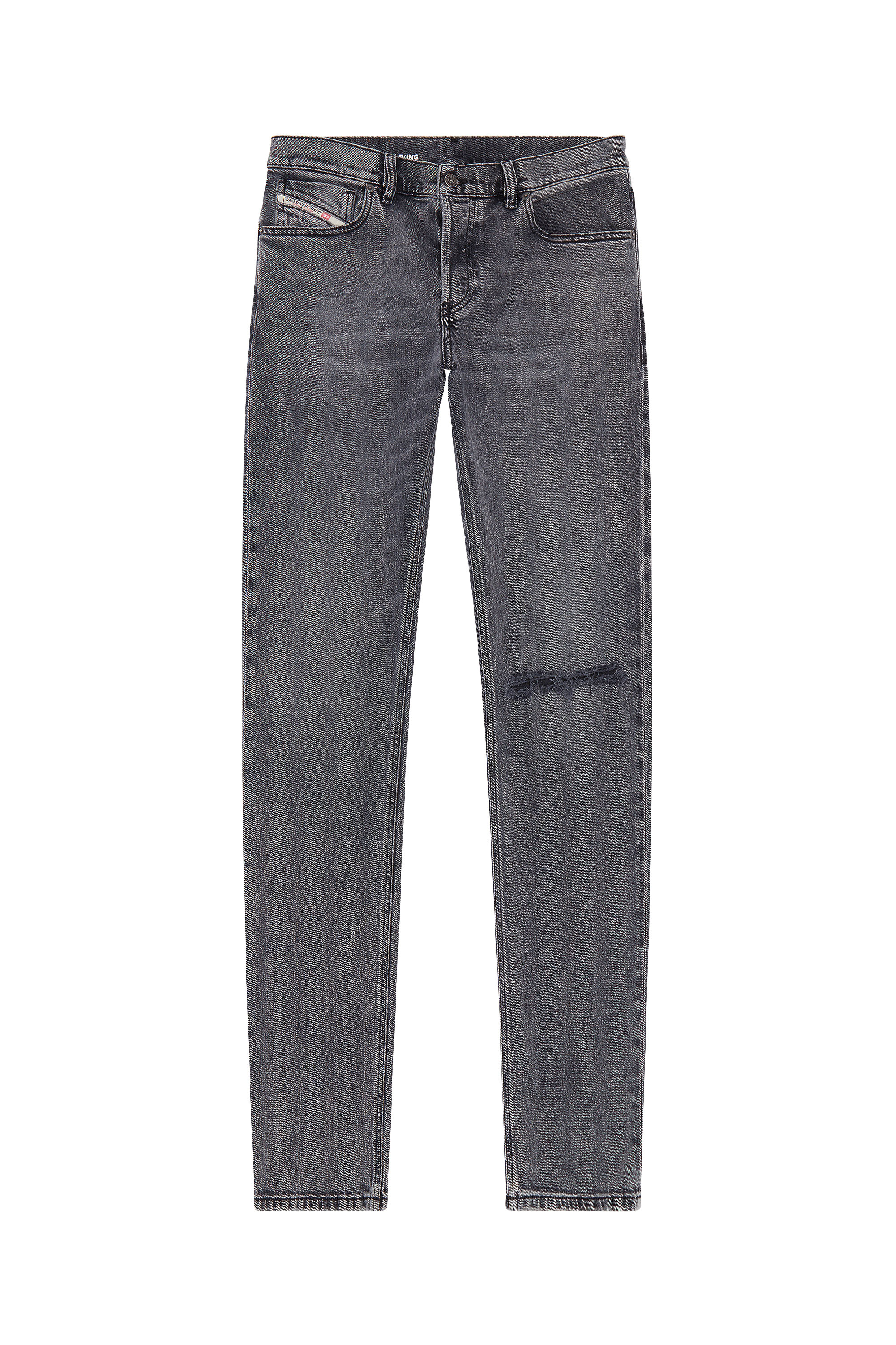 Diesel - Straight Jeans 1995 D-Sark 09G81, Gris - Image 3