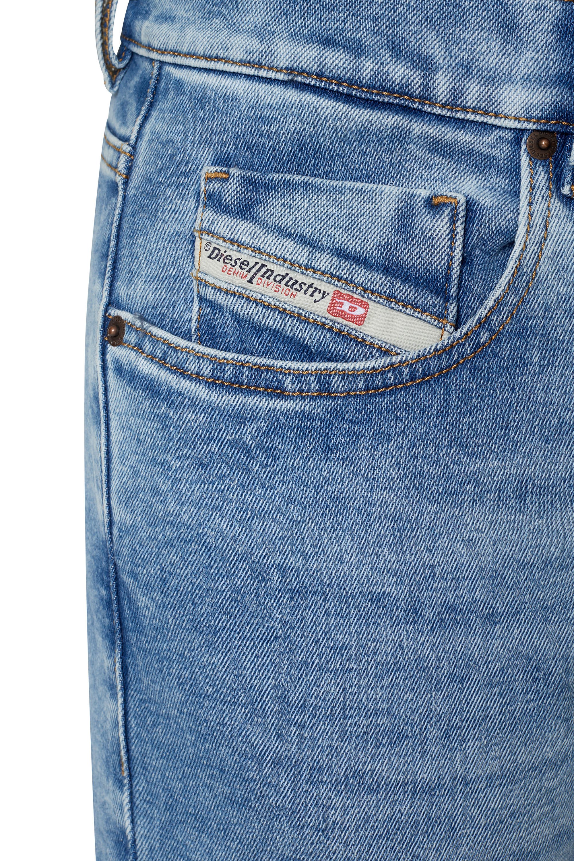 Diesel - Slim Jeans 2019 D-Strukt 09B92, Bleu Clair - Image 3