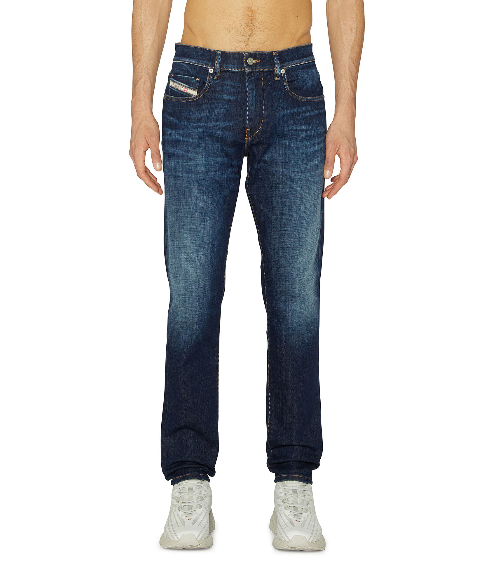 Diesel - Slim Jeans 2019 D-Strukt 09L61 Homme, Bleu moyen - Image 1