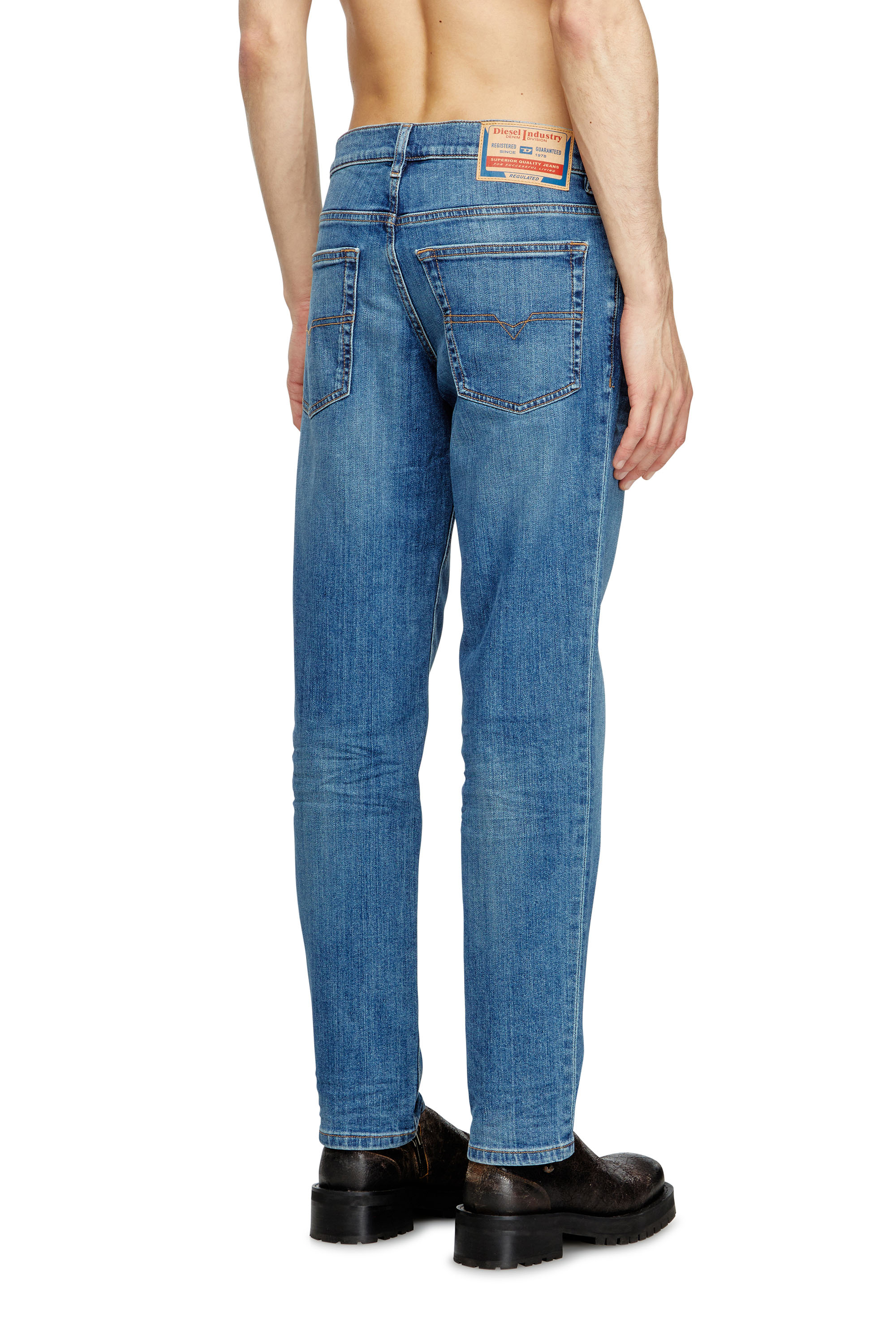 Diesel - Male's Regular Jeans 2023 D-Finitive 0KIAL, Light Blue - 4