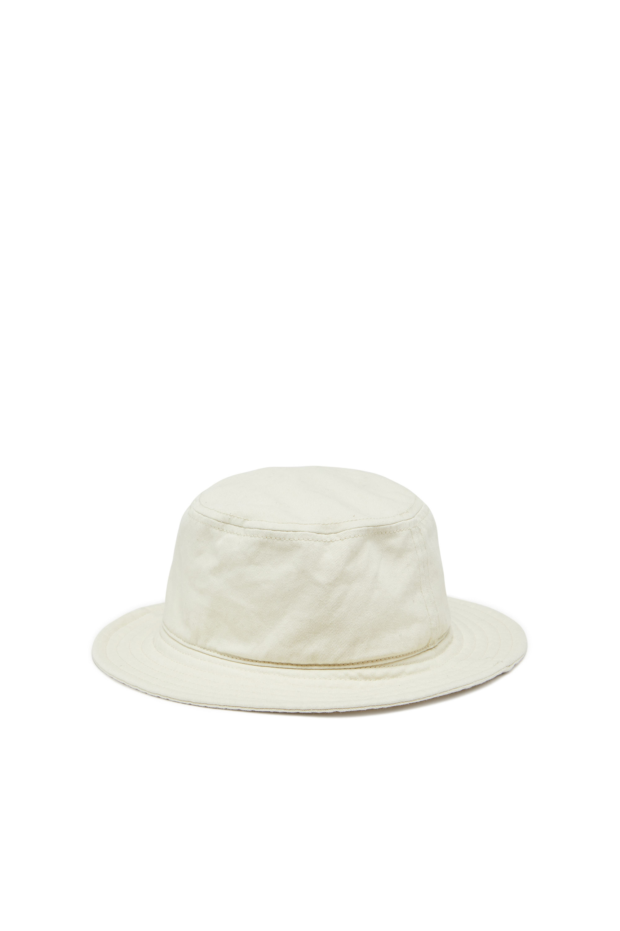 Diesel - C-FISHER-WASH, Male Bucket hat with tonal logo embroidery in White - Image 2