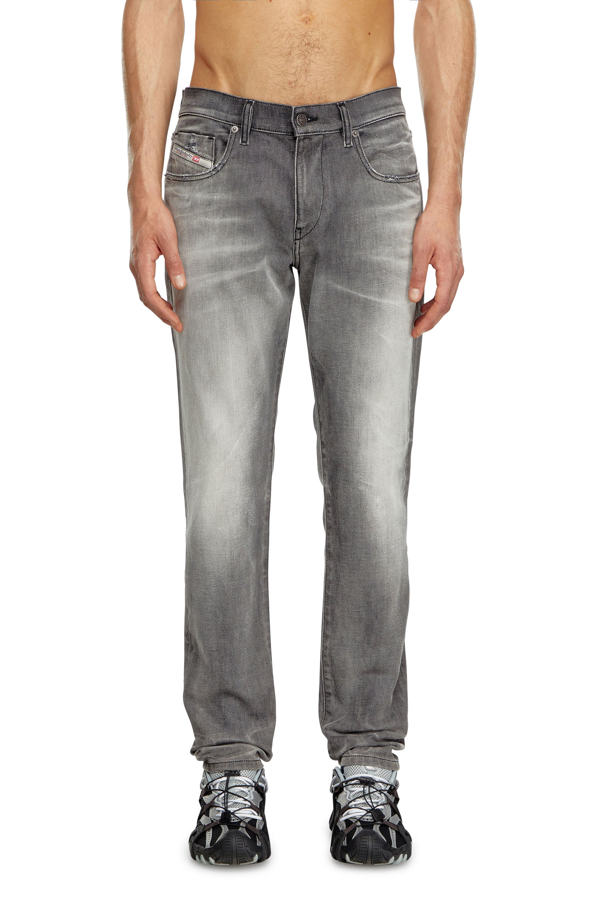 Diesel - Male Slim Jeans 2019 D-Strukt 09J58, Dark Grey - Image 1