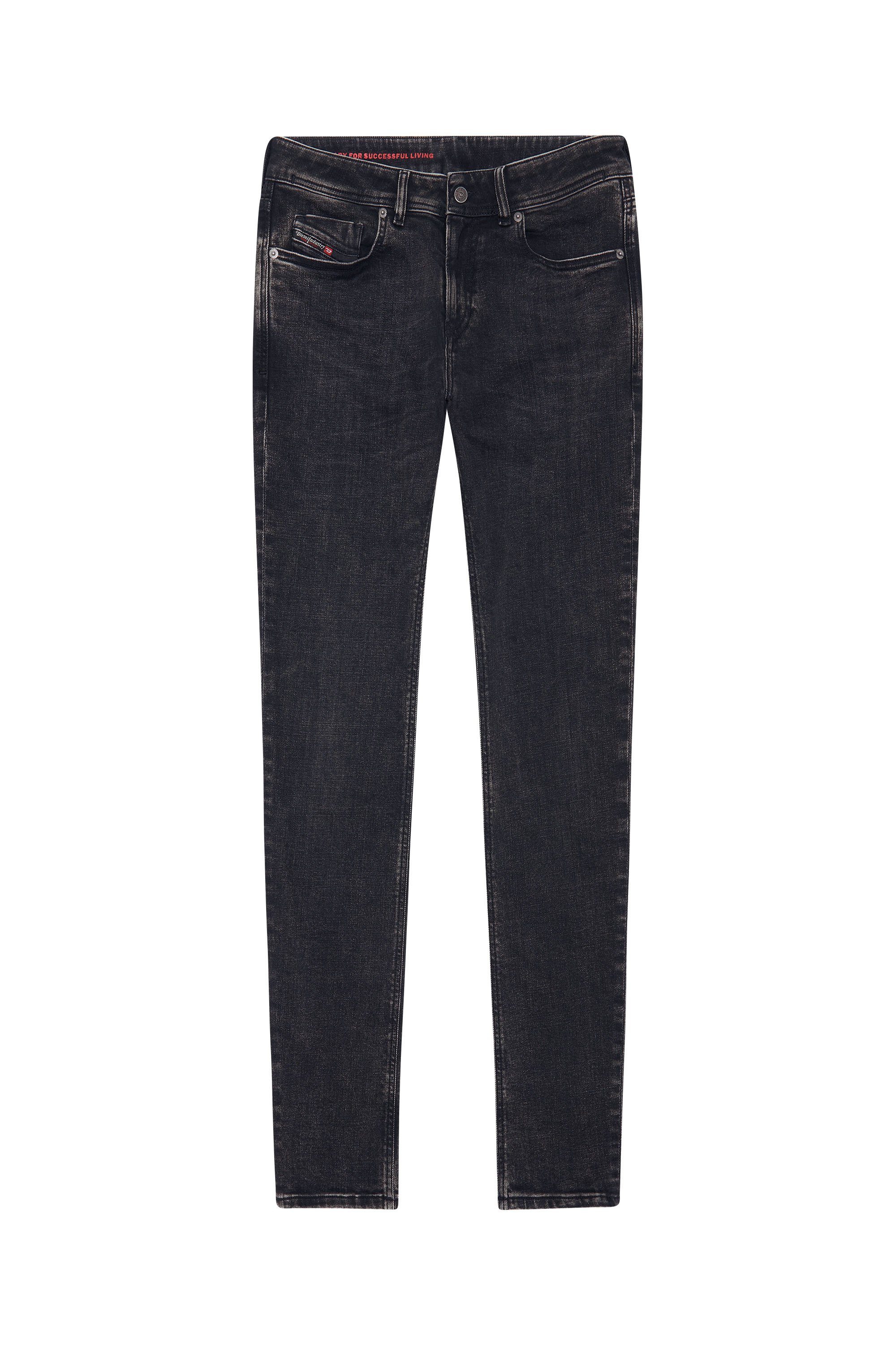 Diesel - Skinny Jeans 1979 Sleenker 09C23, Black/Dark Grey - Image 3