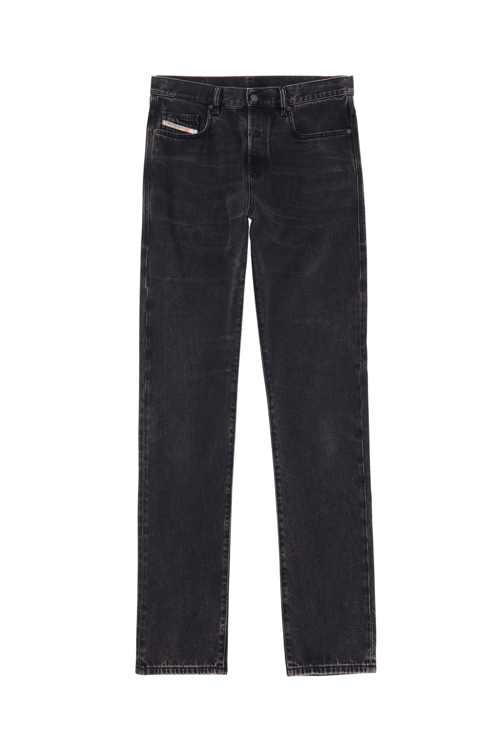 Diesel - 2015 BABHILA Z870G Skinny Jeans, Noir/Gris foncé - Image 1