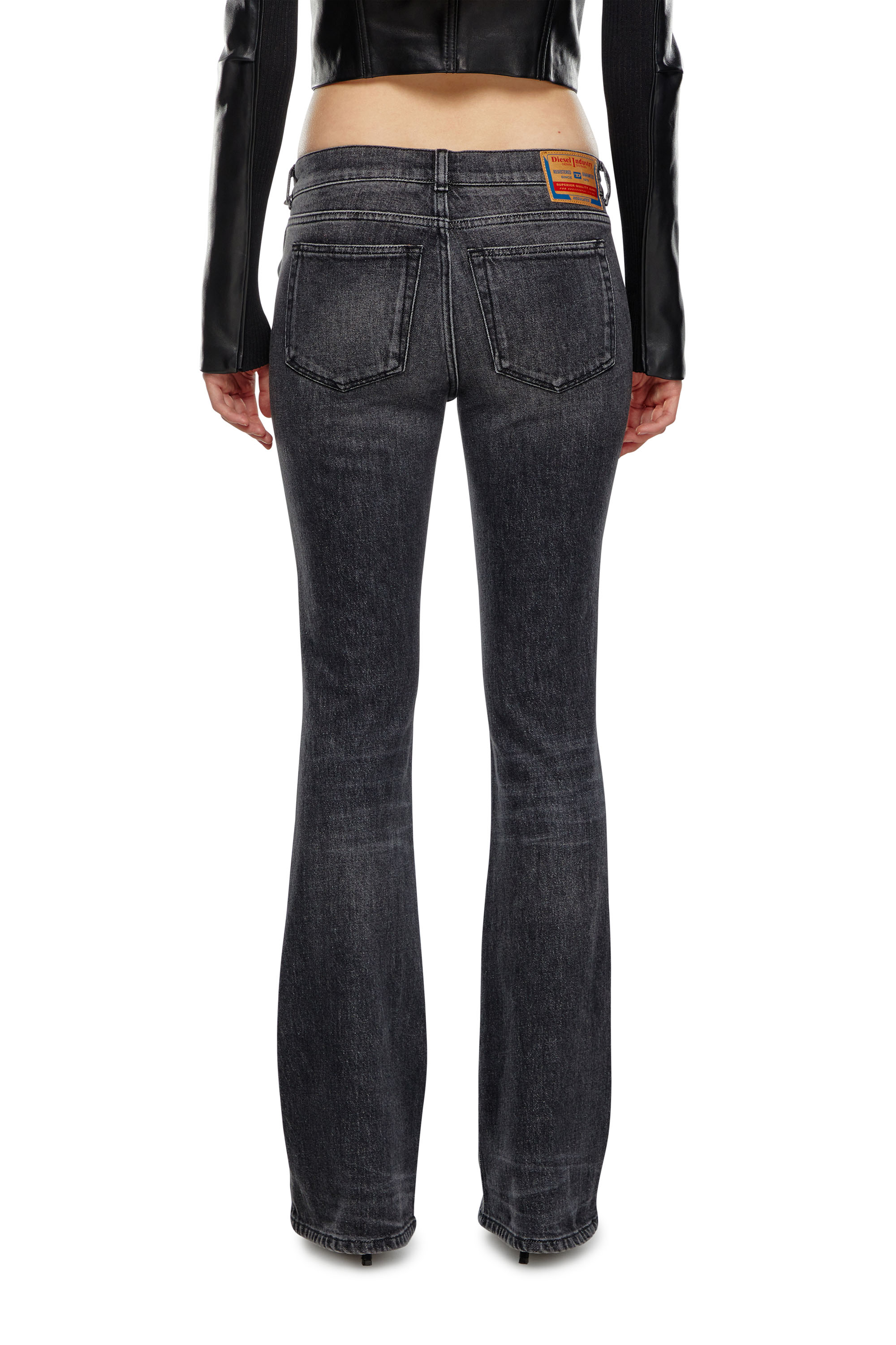 Solei Boot Cut Fit Jeans For Girls (30, Denim Blue), Bell Bottom