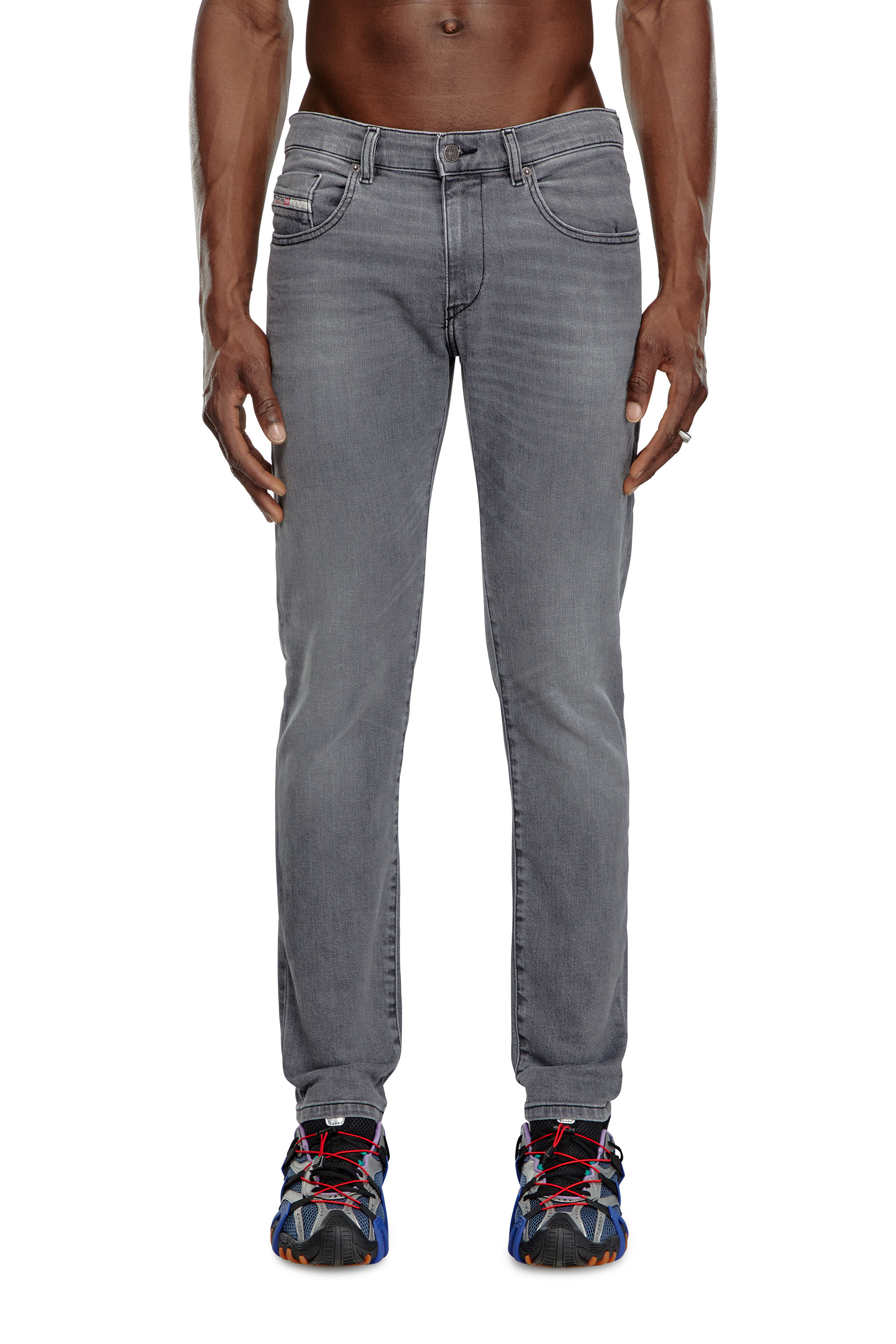 Diesel - Male Slim Jeans 2019 D-Strukt 0GRDK, Dark Grey - Image 1