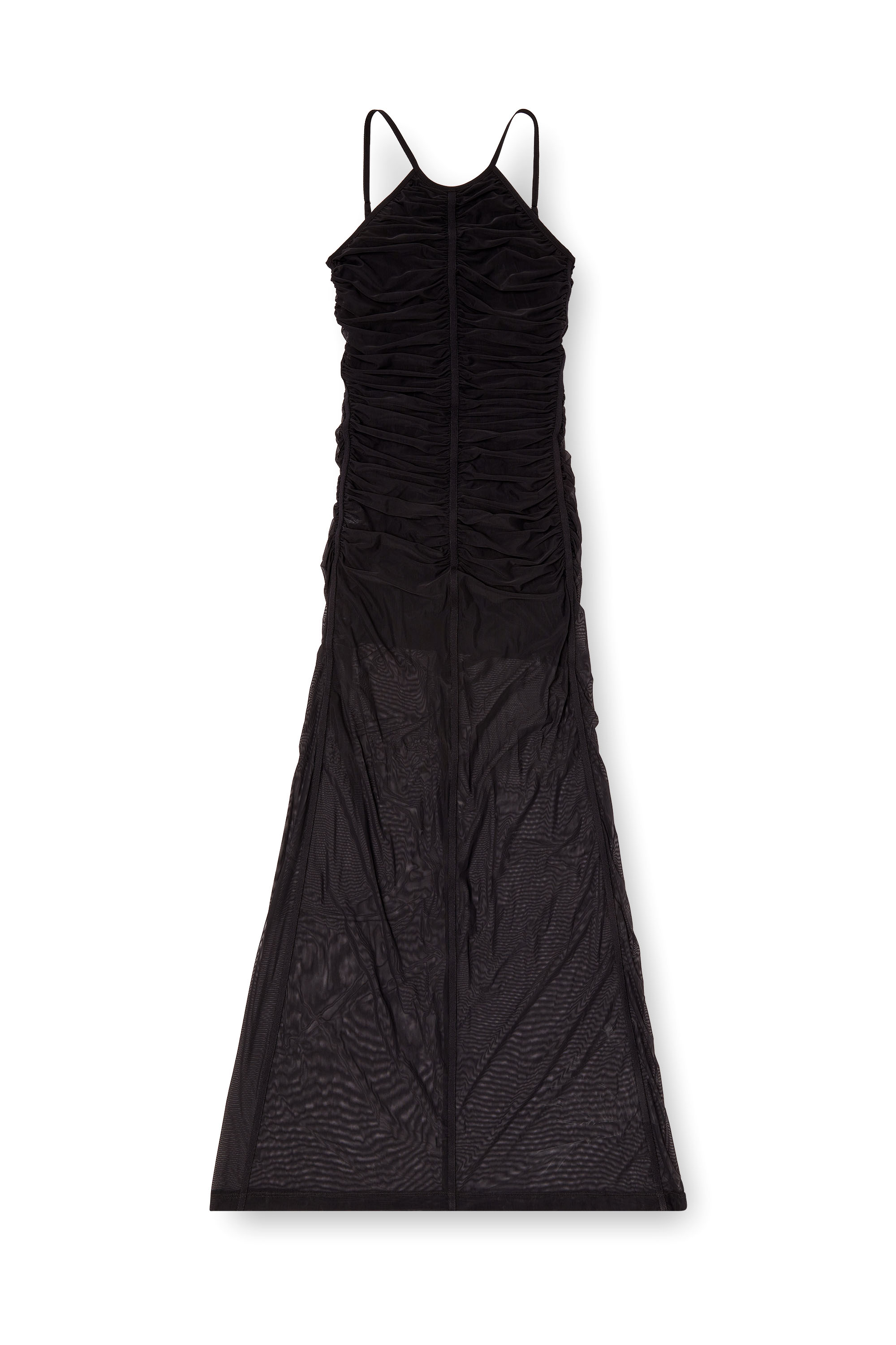 Diesel - D-AMAMI, Female's Maxi dress with spaghetti straps in Black - 5