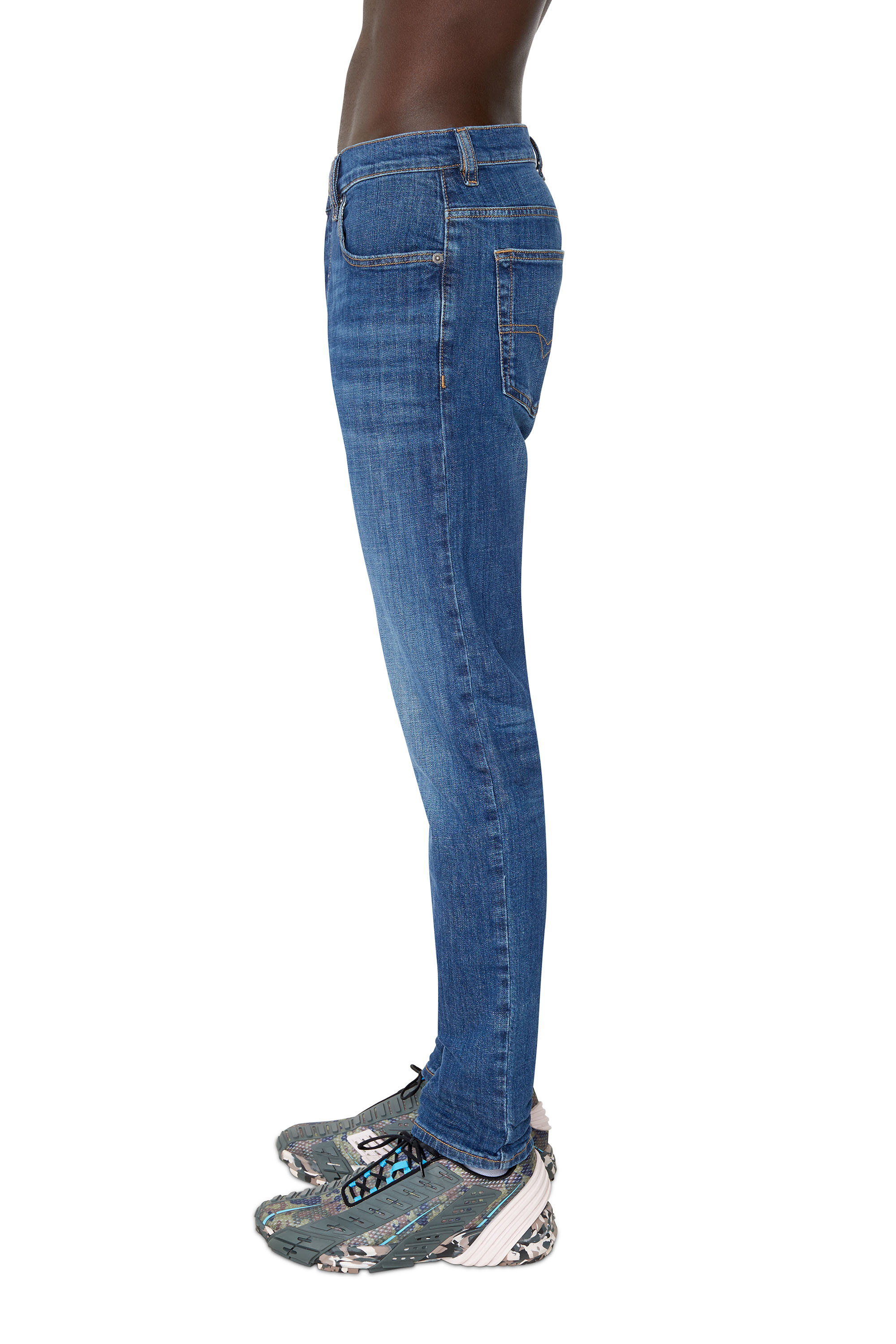 Diesel - D-Luster 0IHAR Slim Jeans, Dark Blue - Image 6