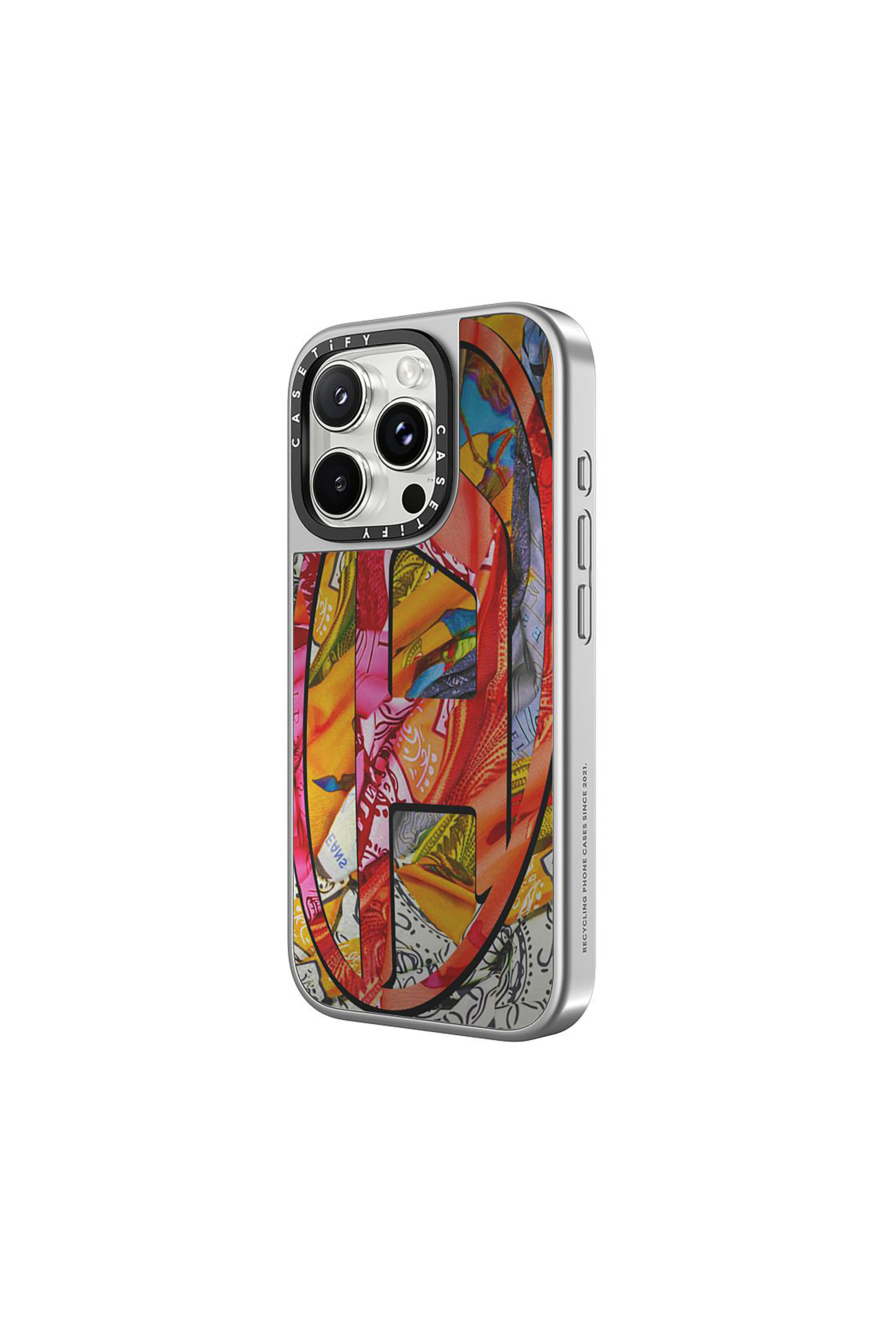 Diesel - 60334 CASETIFY MOULDED CASE, Coque MagSafe Bandana iPhone 16 Pro Mixte in Polychrome - 3