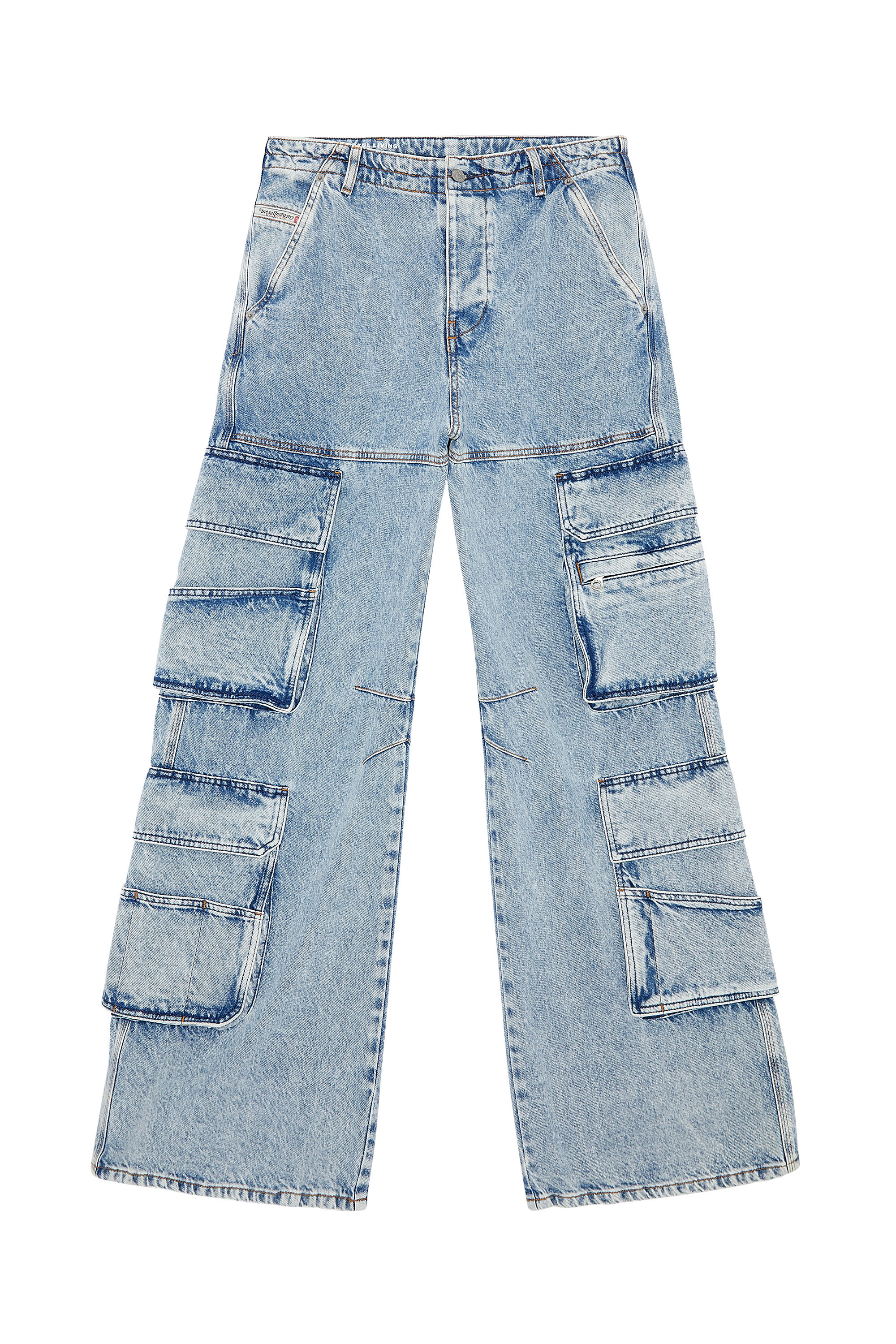 Diesel - Female Straight Jeans 1996 D-Sire 0NJAA, Light Blue - Image 3