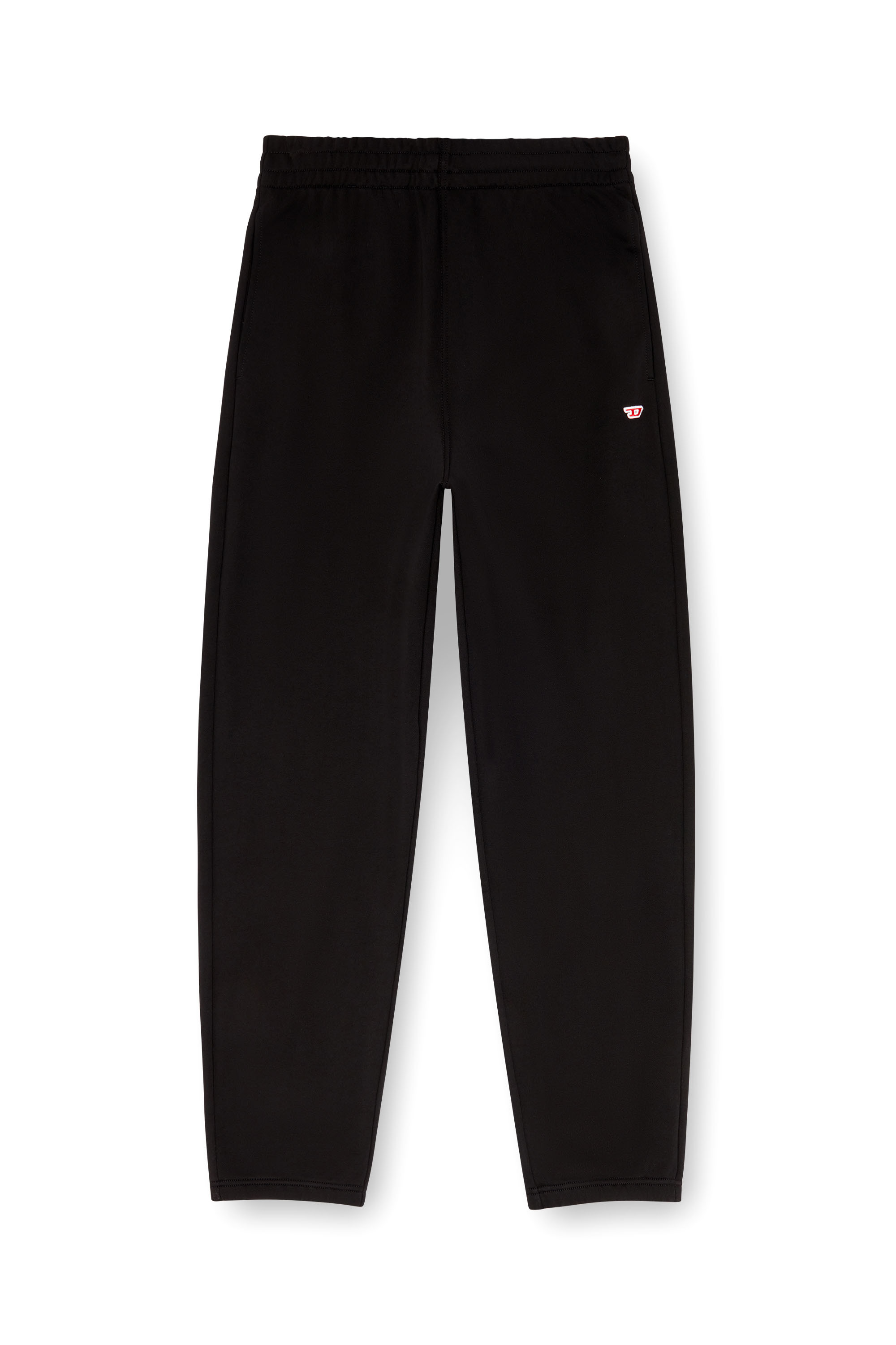 Diesel - P-MARKY-D, Male's Track pants with embroidered D patch in Black - 4