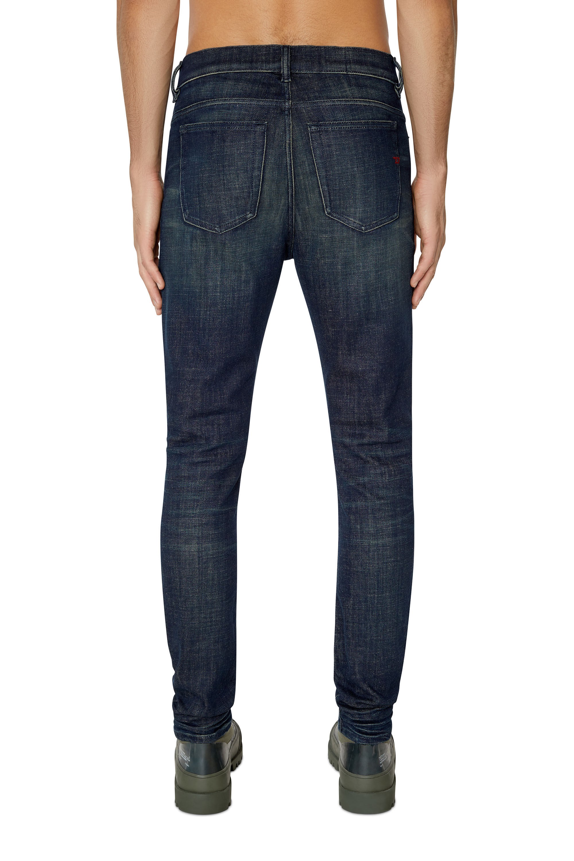 Diesel - 1983 D-Amny 09D90 Skinny Jeans, Dark Blue - Image 2